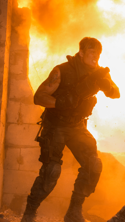 movie, the expendables 3, randy couture, dolph lundgren, kellan lutz, john smilee, gunnar jensen, toll road, the expendables