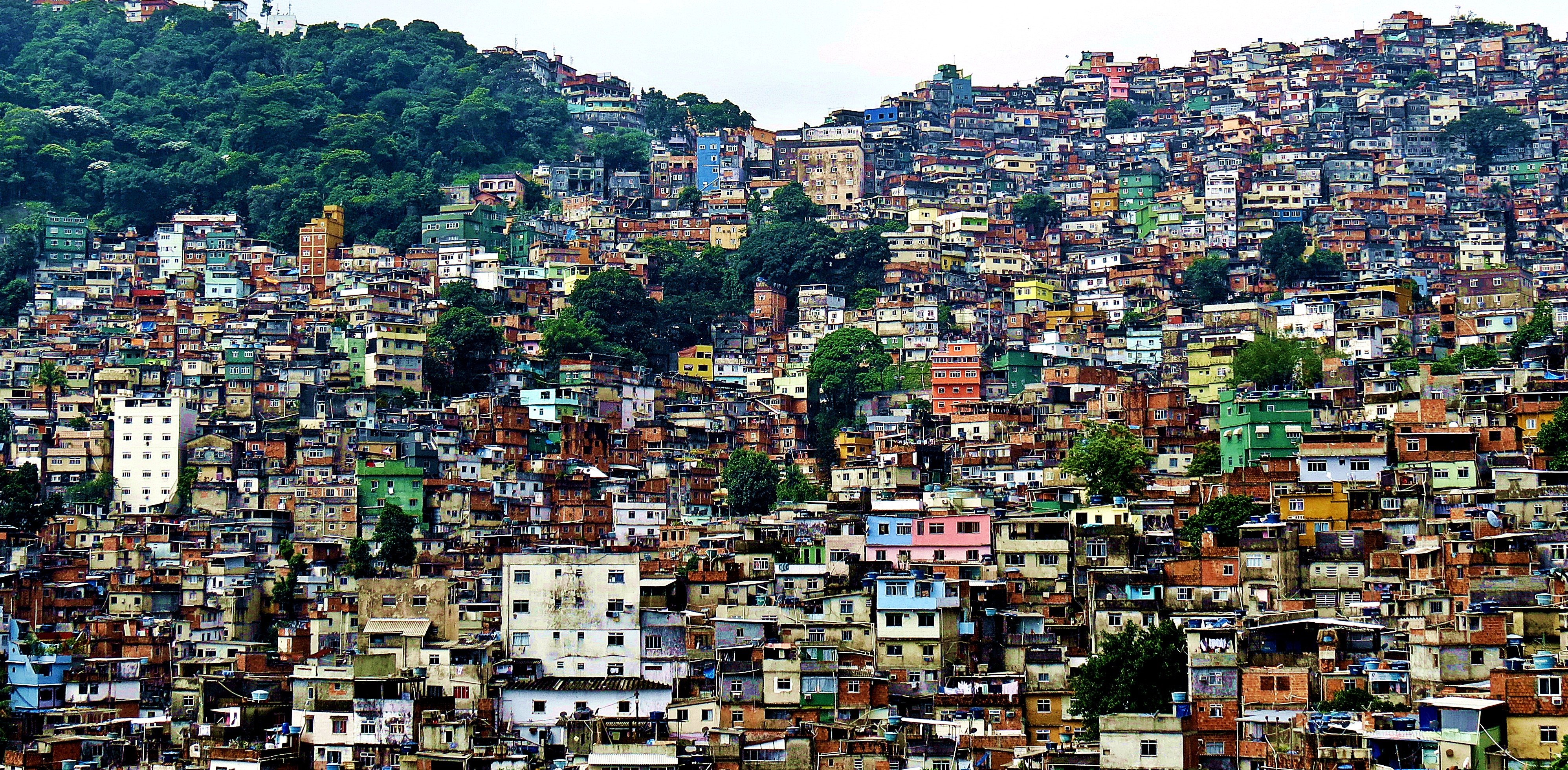 brazil, favela, man made, rio de janeiro phone wallpaper