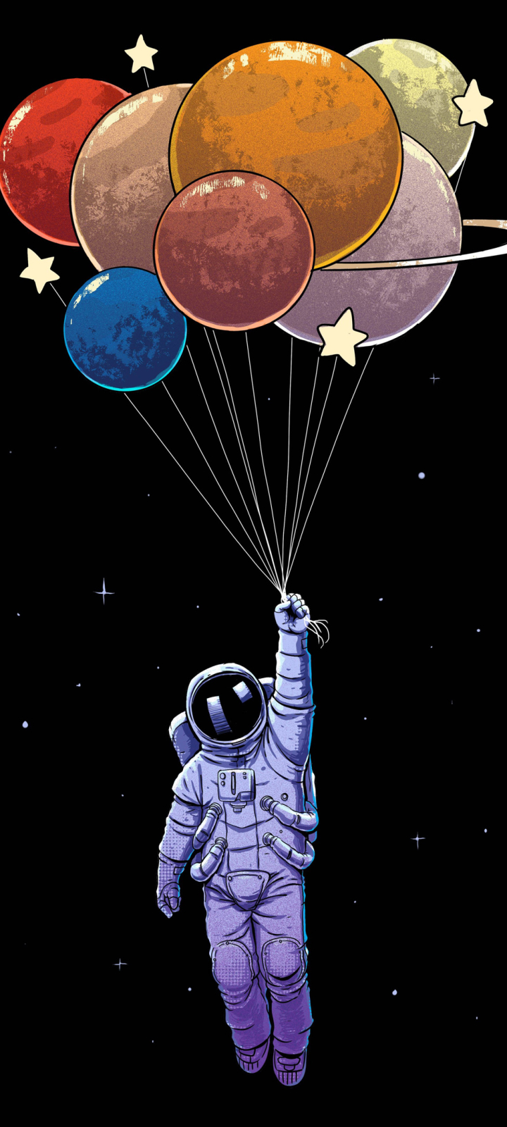 1385728 免費下載壁紙 科幻, 宇航员, 宇航服, 气球 屏保和圖片