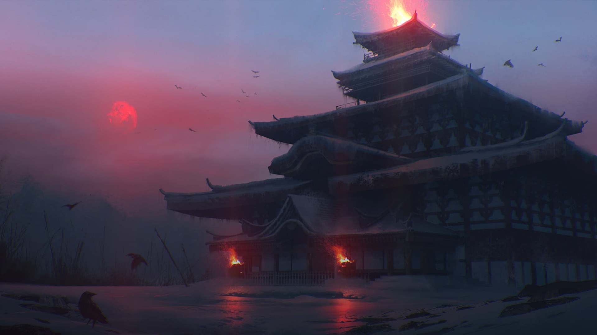 самурайский храм фото