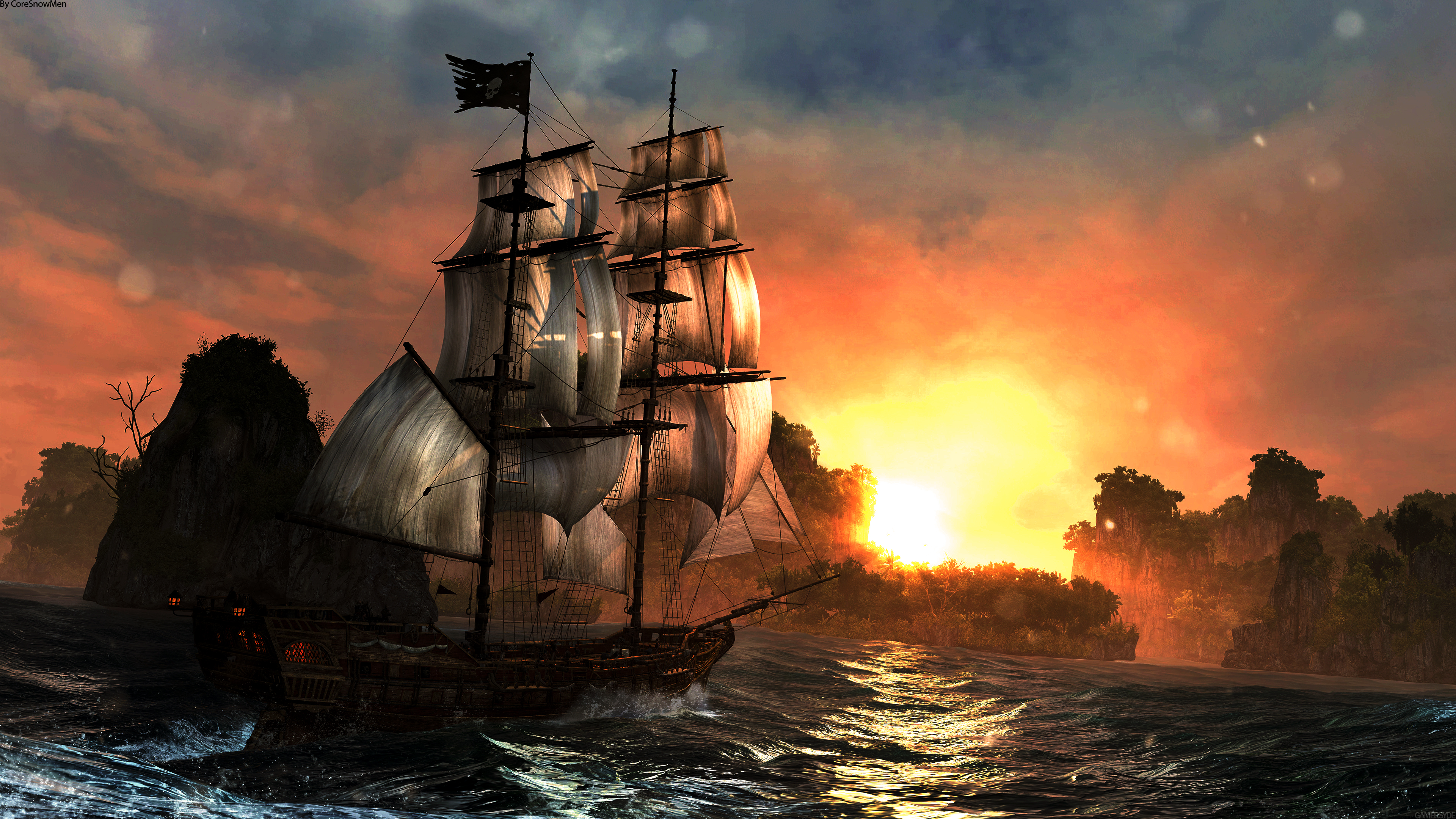 assassin's creed, video game, assassin's creed iv: black flag HD wallpaper