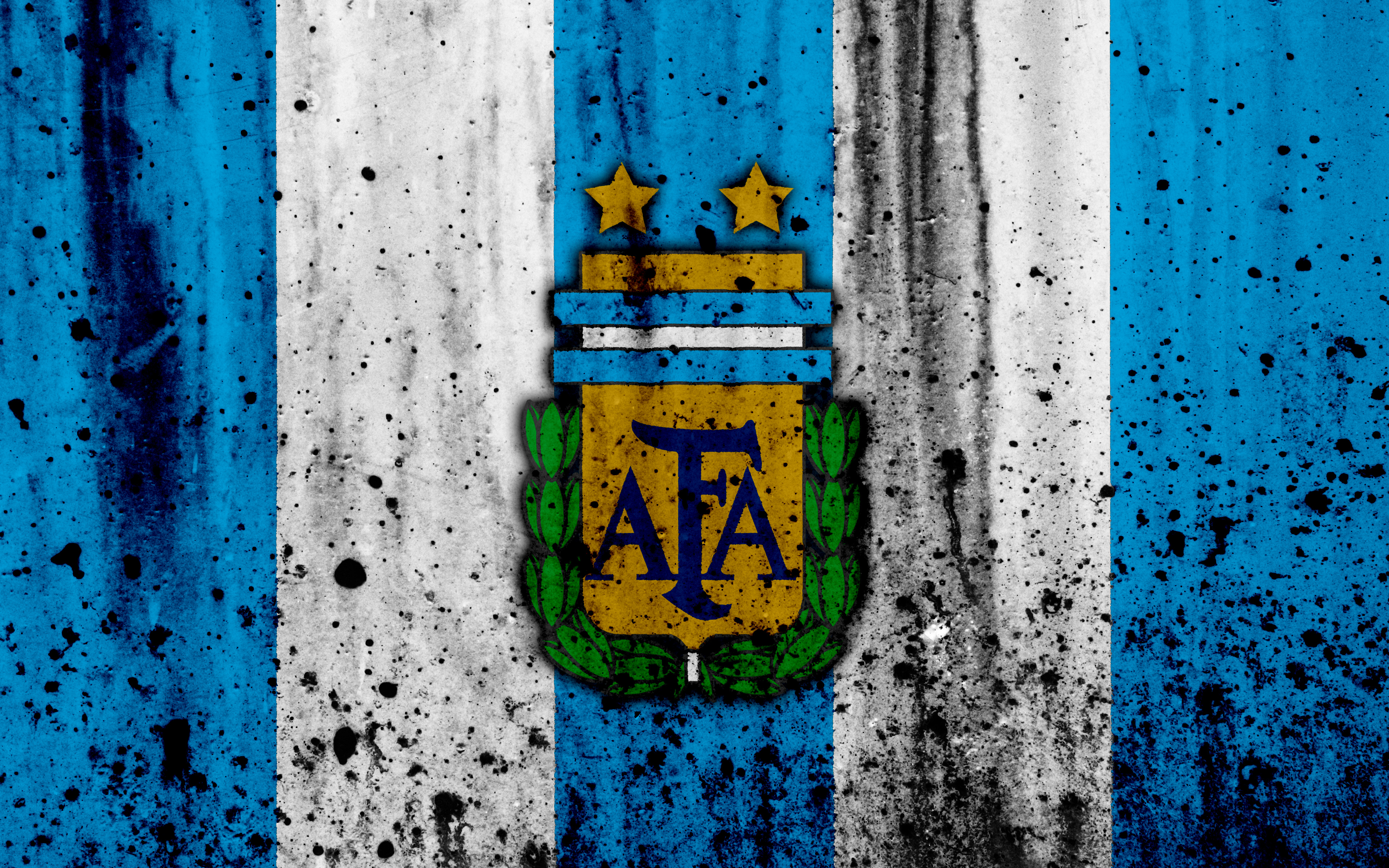 1531442 Hintergrundbild herunterladen sport, argentinische fußballnationalmannschaft, argentinien, emblem, logo, fußball - Bildschirmschoner und Bilder kostenlos