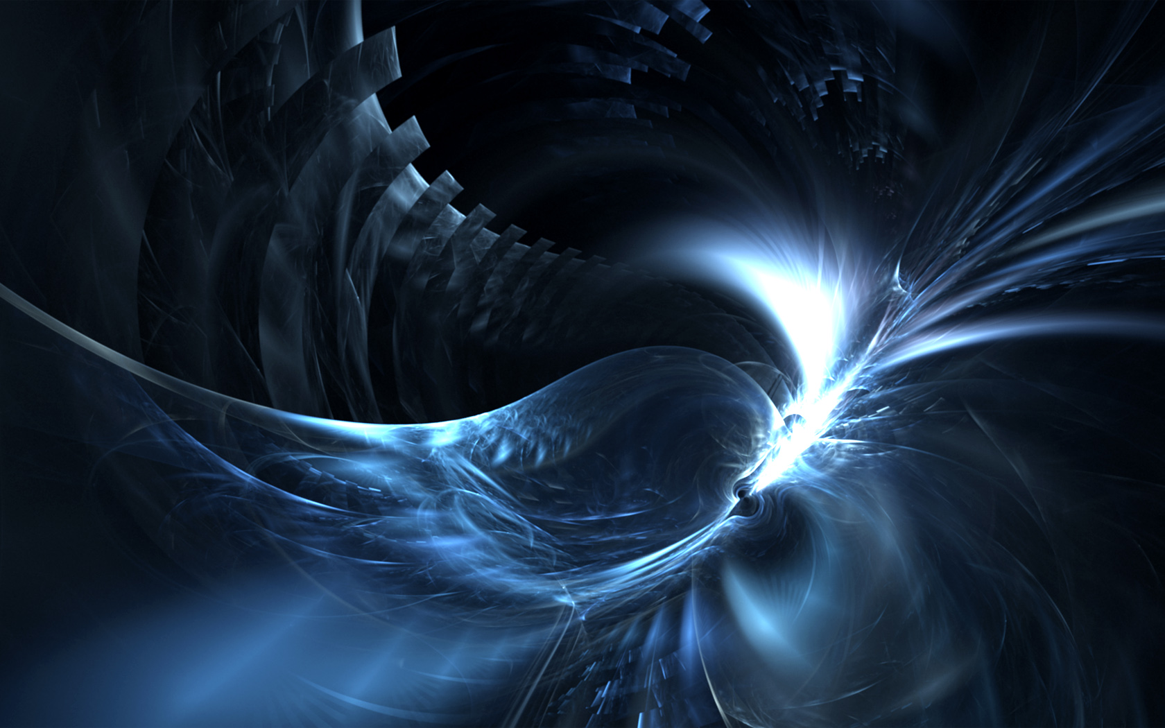 wallpapers abstract, cgi, blue