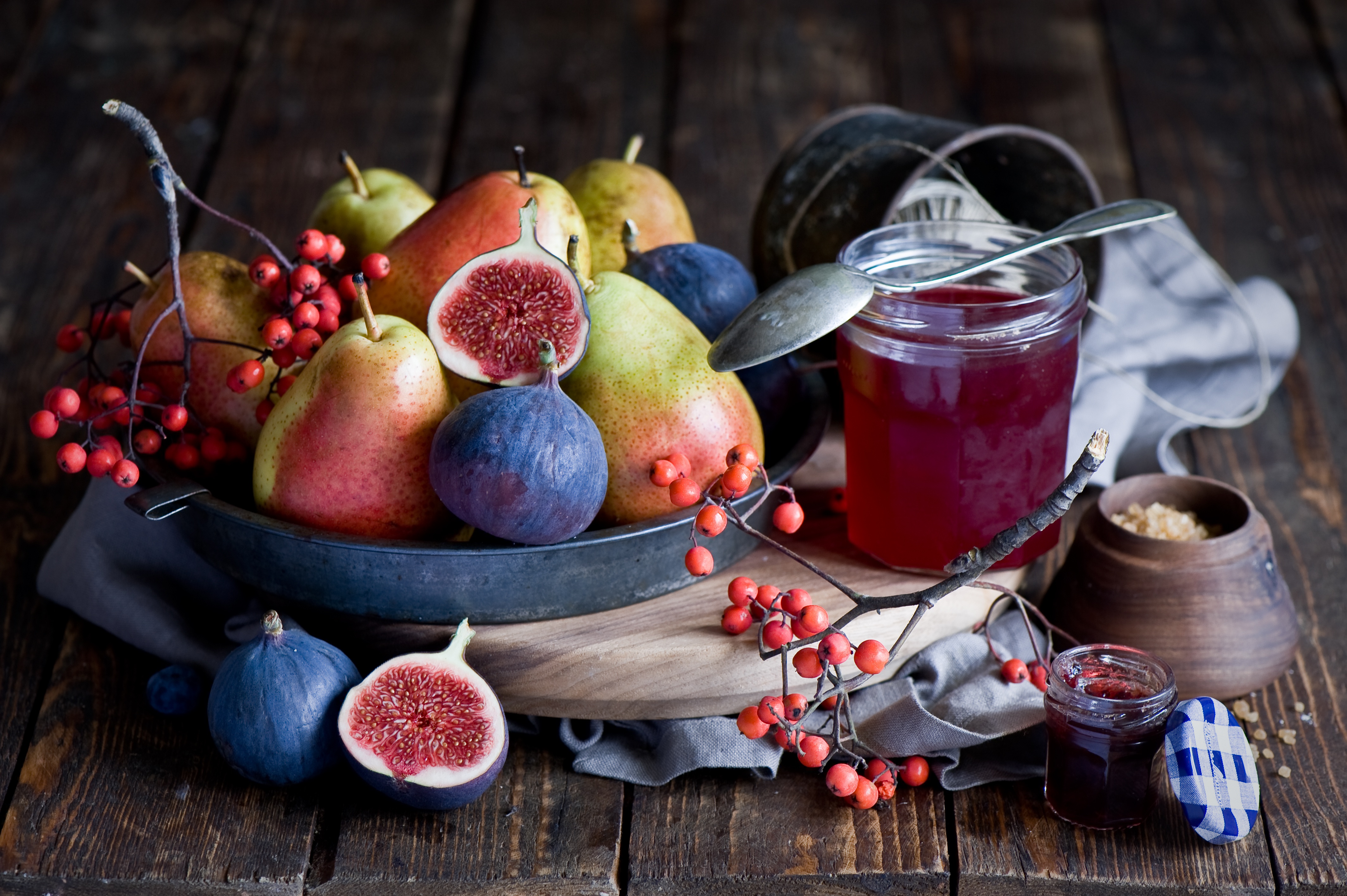 vertical wallpaper food, still life, fig, fruit, jam, peach