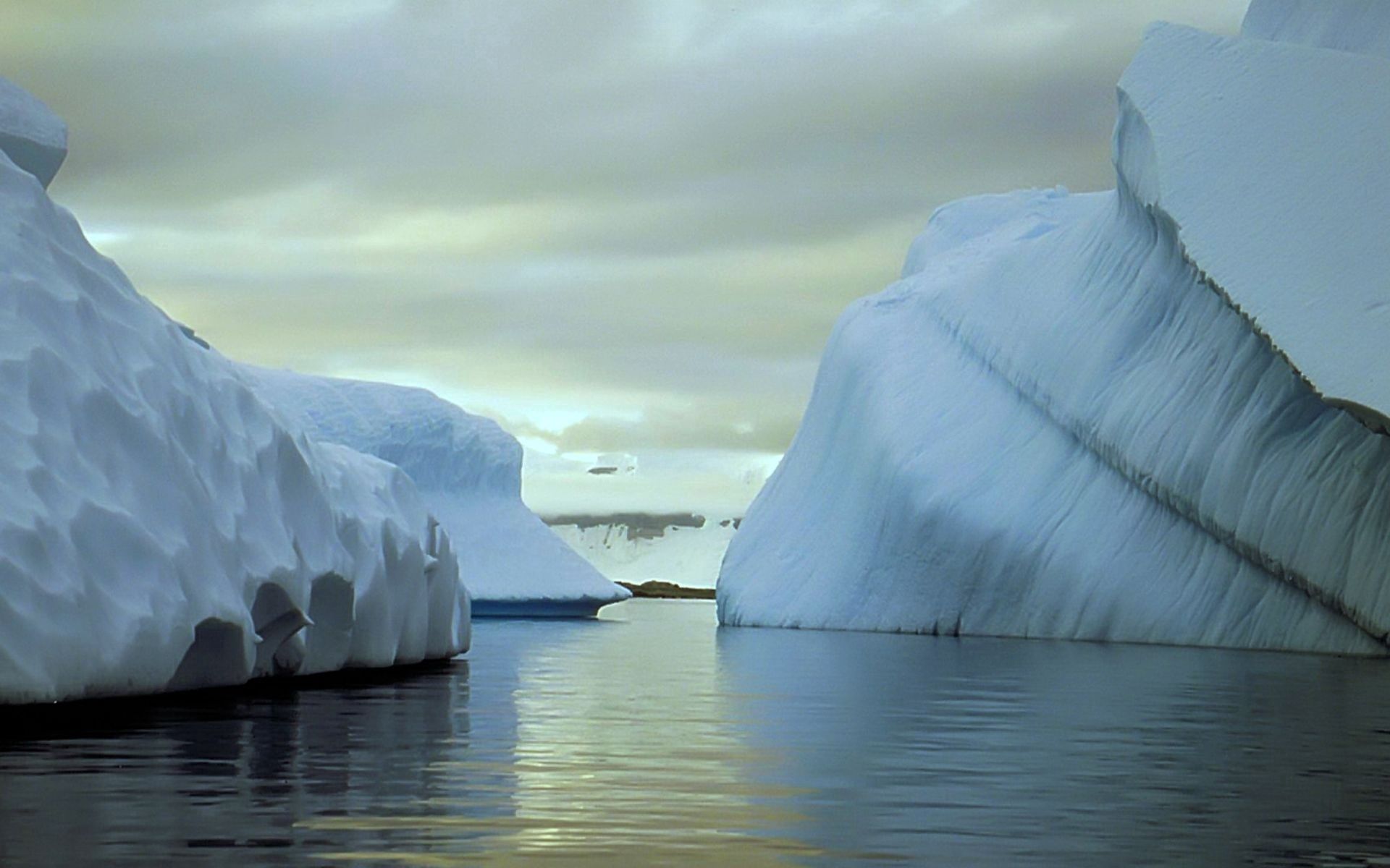 Télécharger des fonds d'écran Icebergs HD