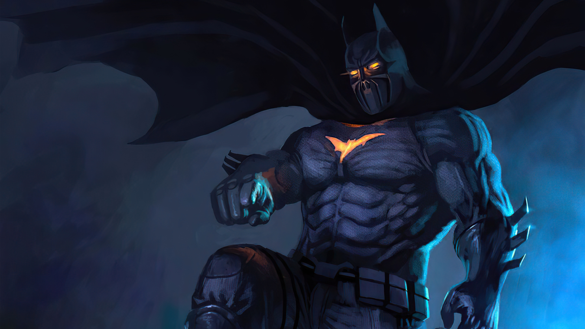 Wallpaper batman, dark knight, dc hero desktop wallpaper, hd image