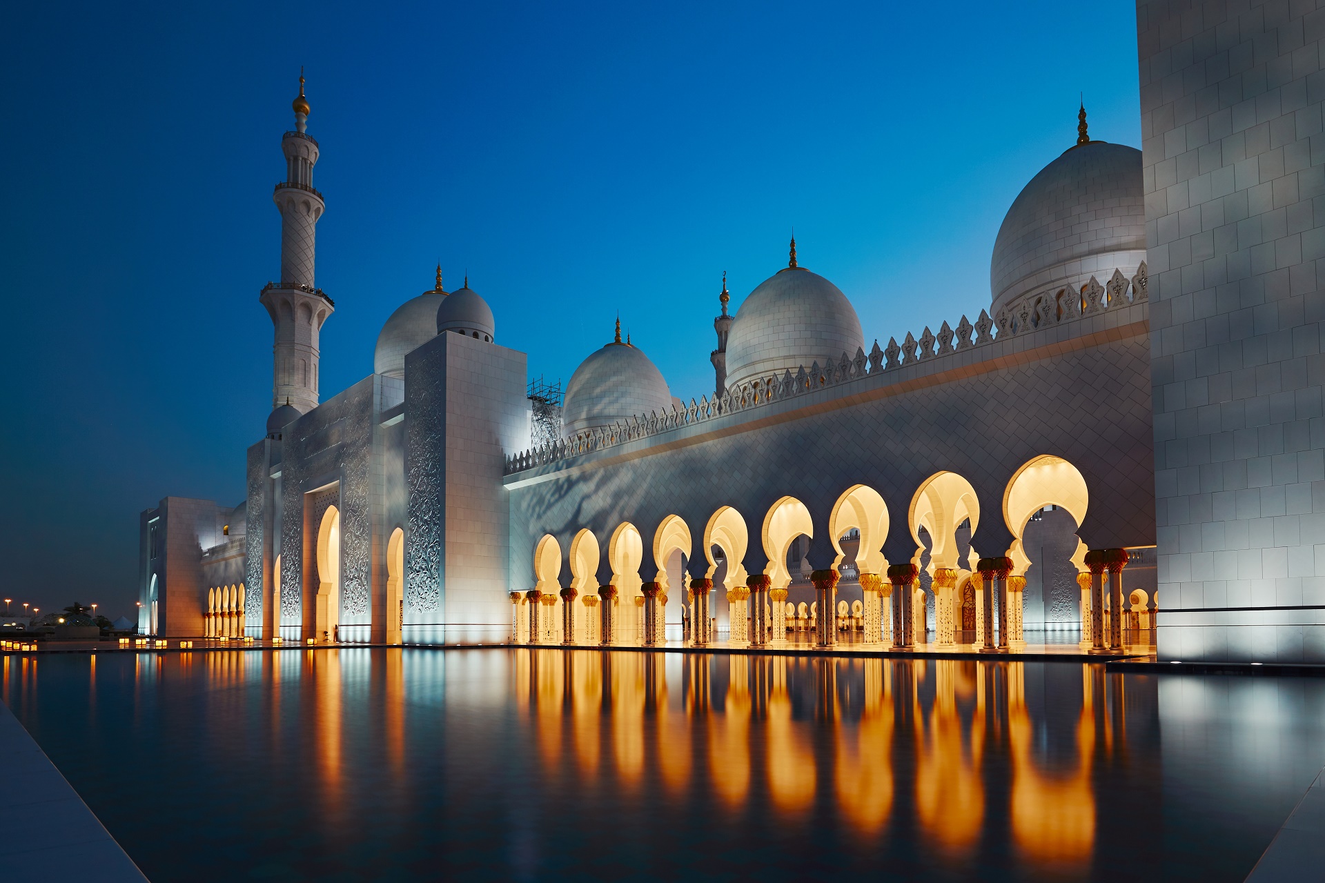 Фотообои мечеть в Абу-Даби
