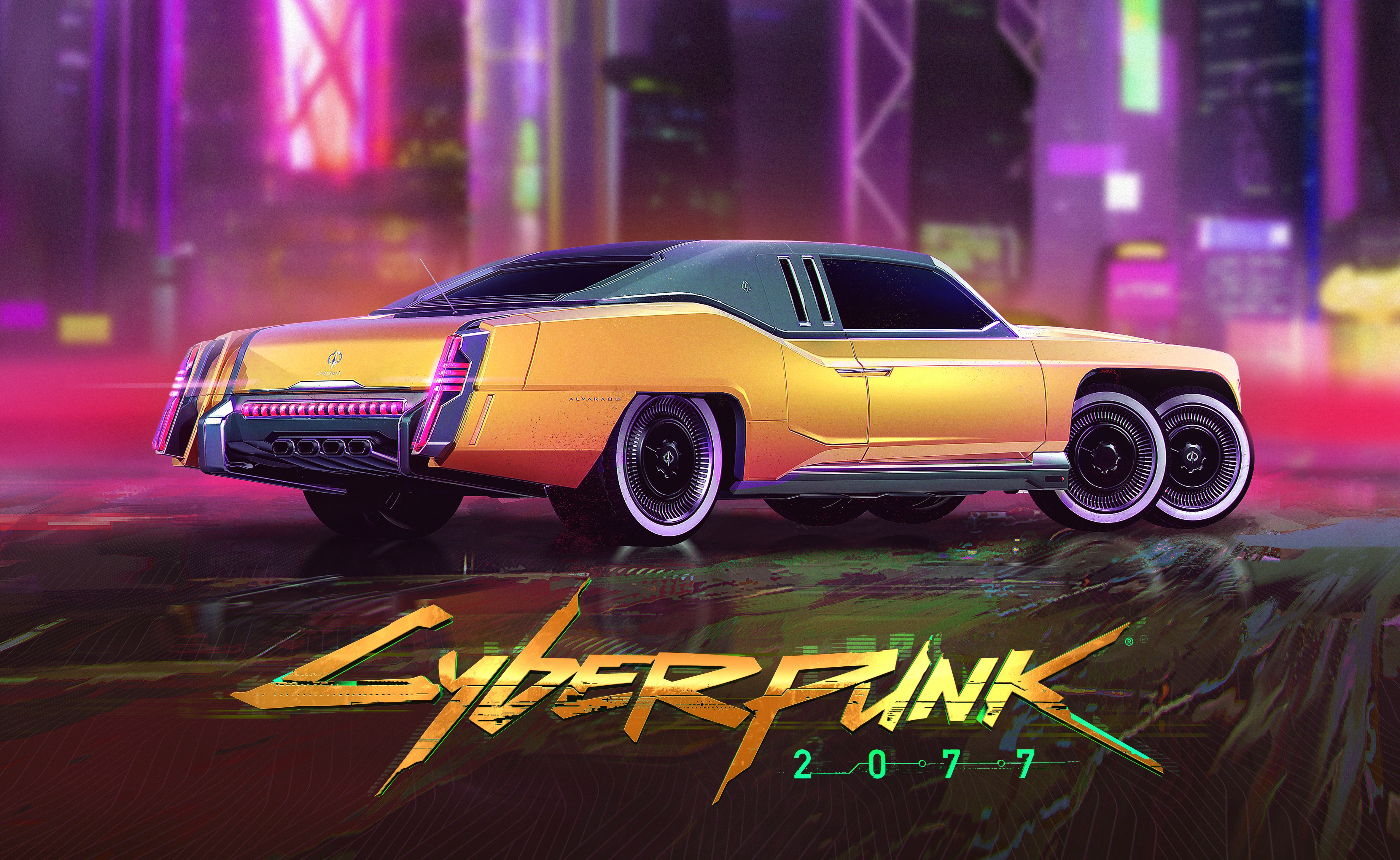 Cyberpunk 2077 машины