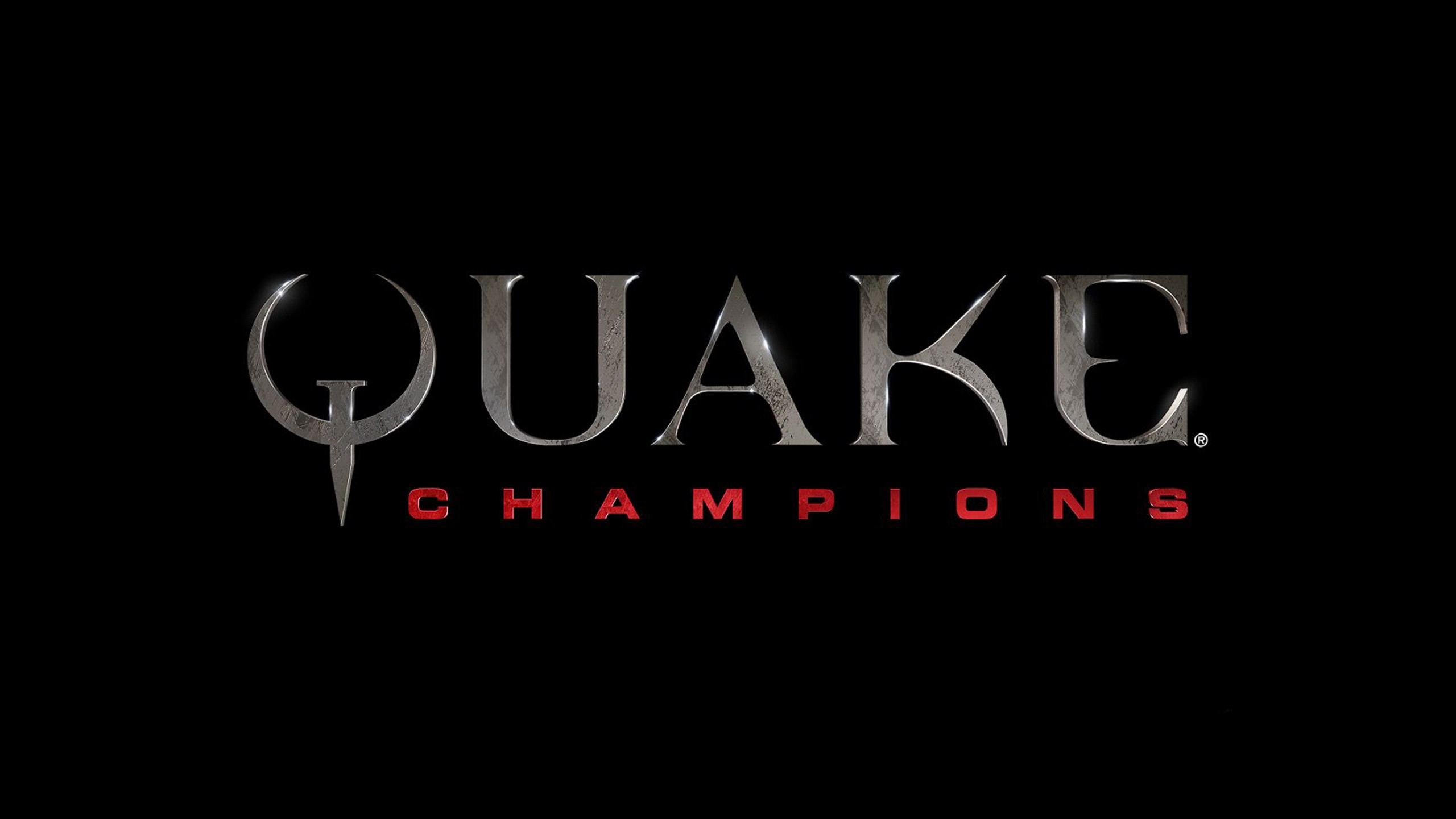 Windows Backgrounds quake champions, video game, logo, quake