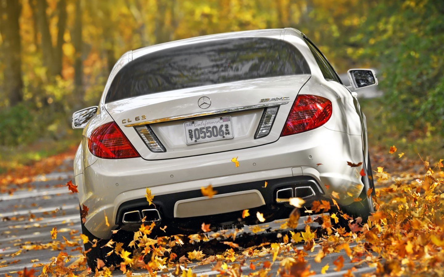 Laden Sie das Transport, Auto, Herbst, Mercedes-Bild kostenlos auf Ihren PC-Desktop herunter