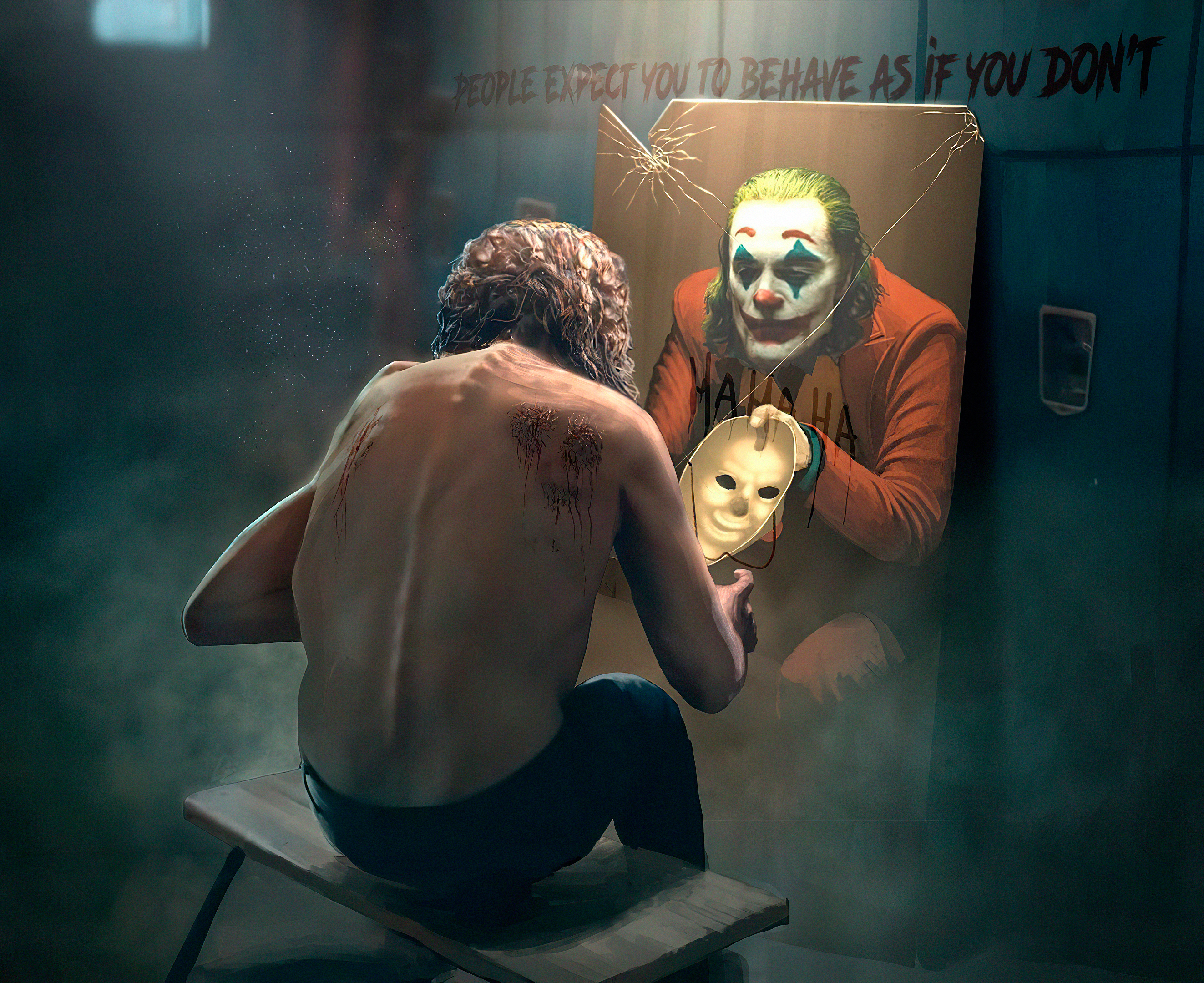 Клоун в зеркале