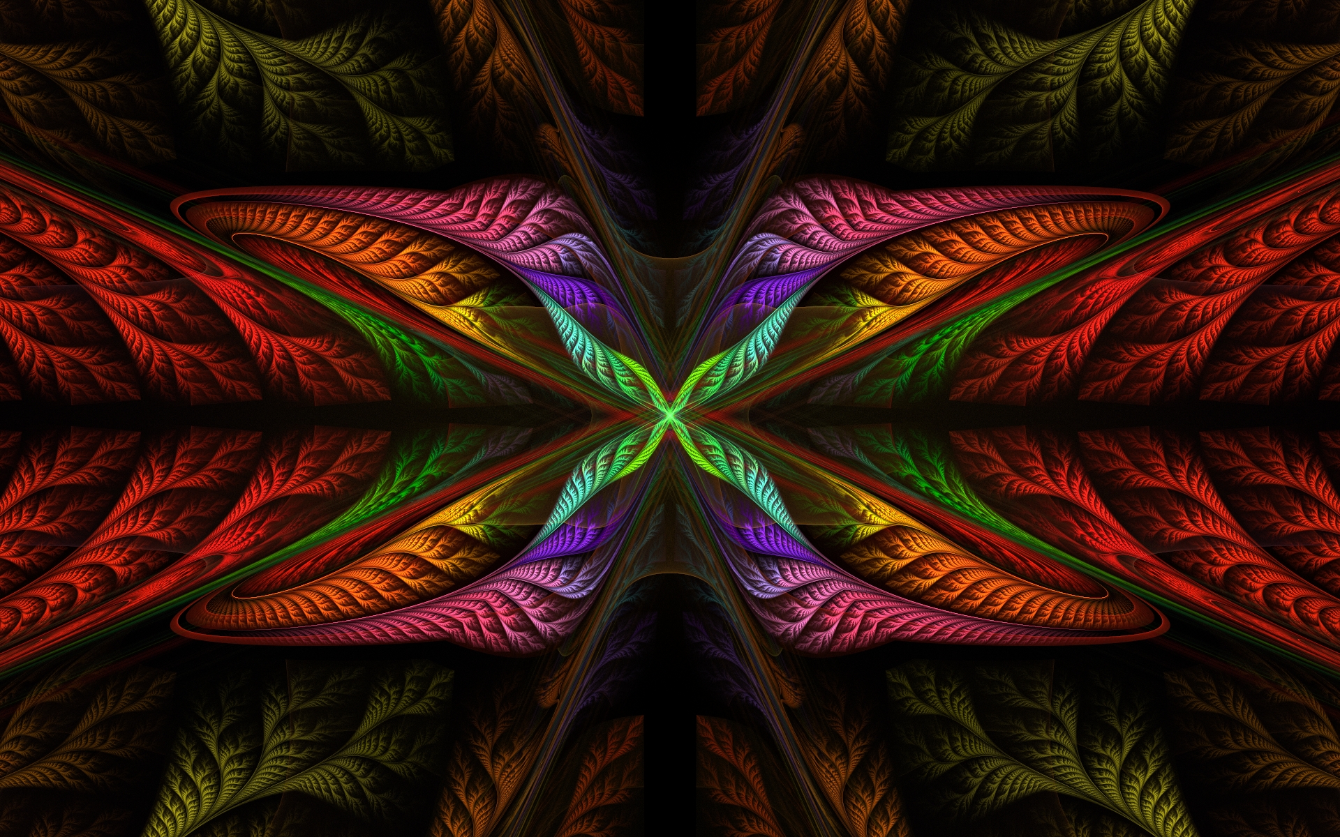 Download mobile wallpaper Abstract, Symmetry, Colorful, Shapes for free.