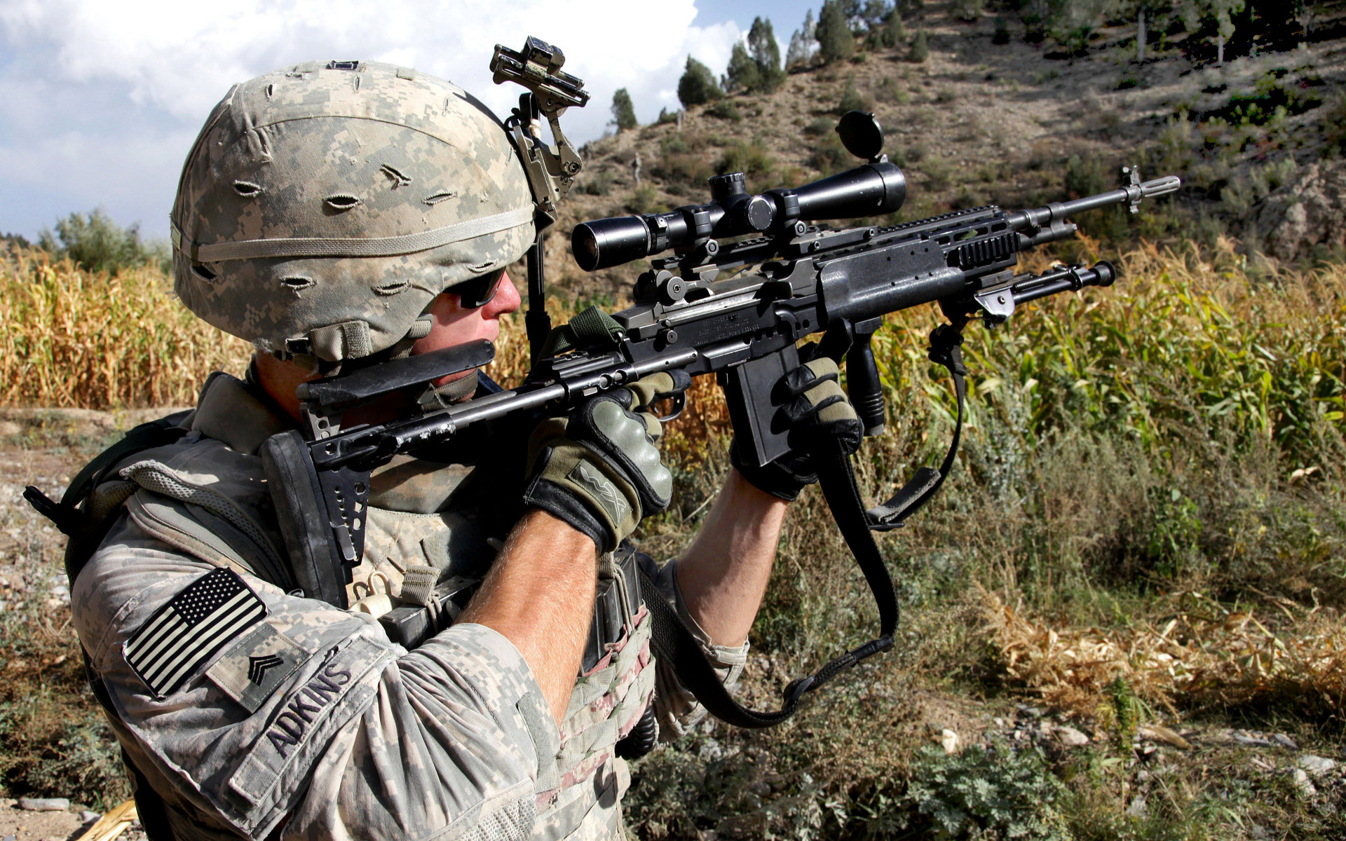 M14 us Army Sniper