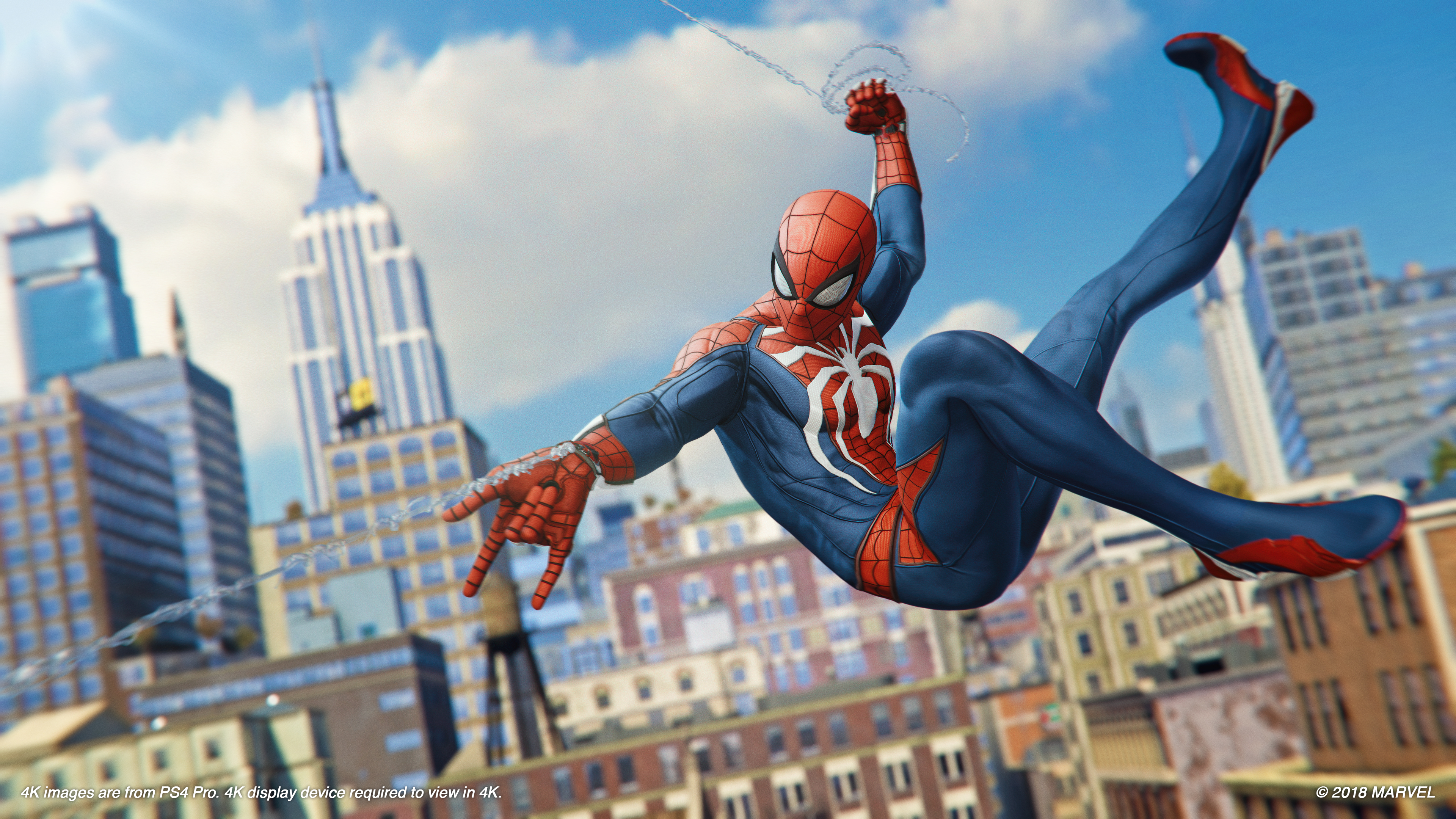 PC Wallpapers spider man, video game, spider man (ps4)