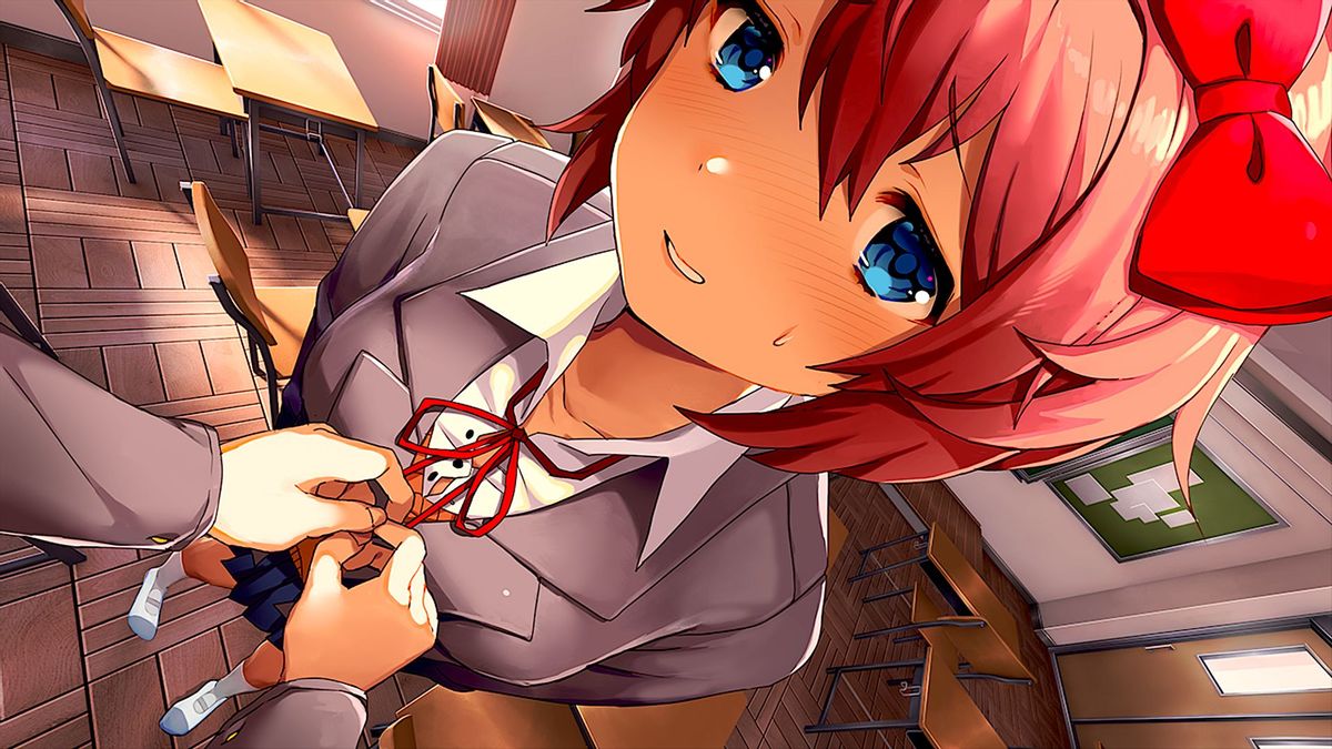 Sayori and fire 1 steam фото 82