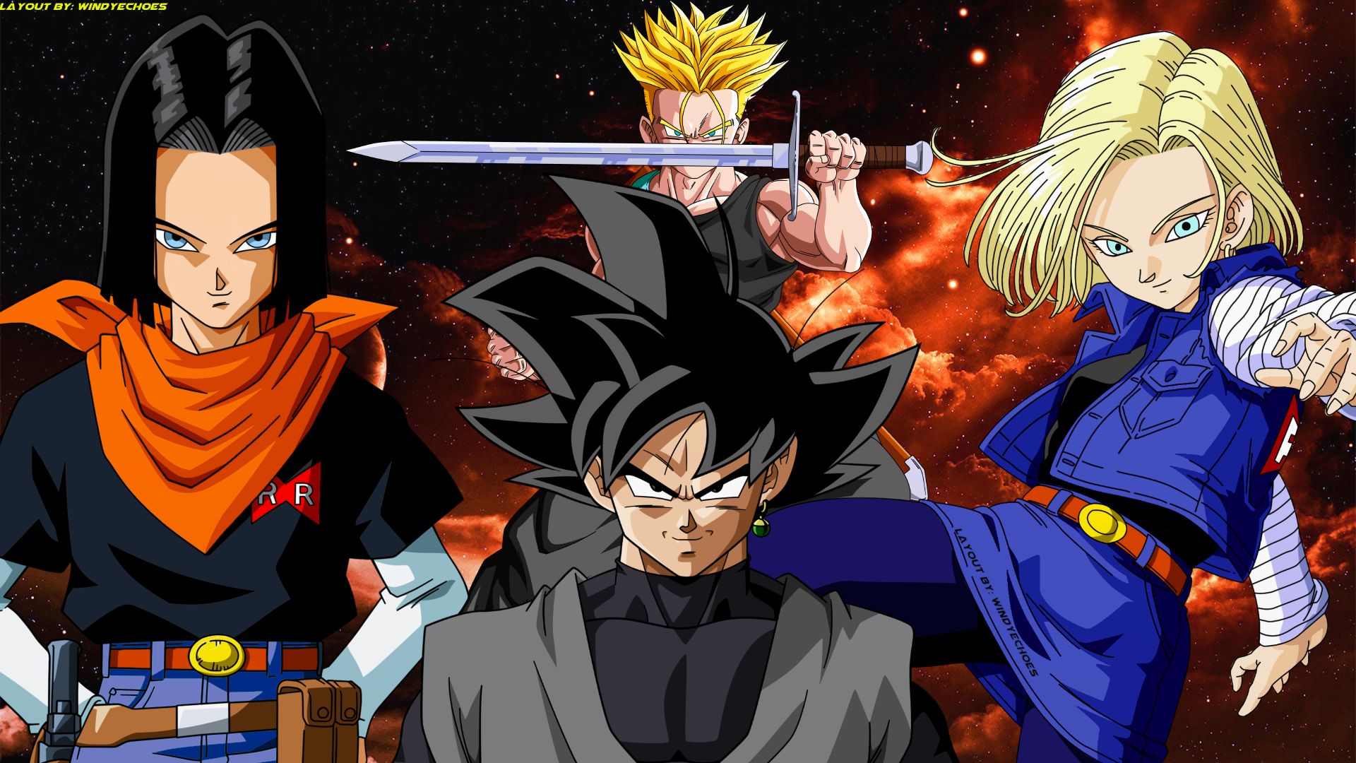 Dragon Ball Z And Dragon Ball Super Wallpaper by WindyEchoes on