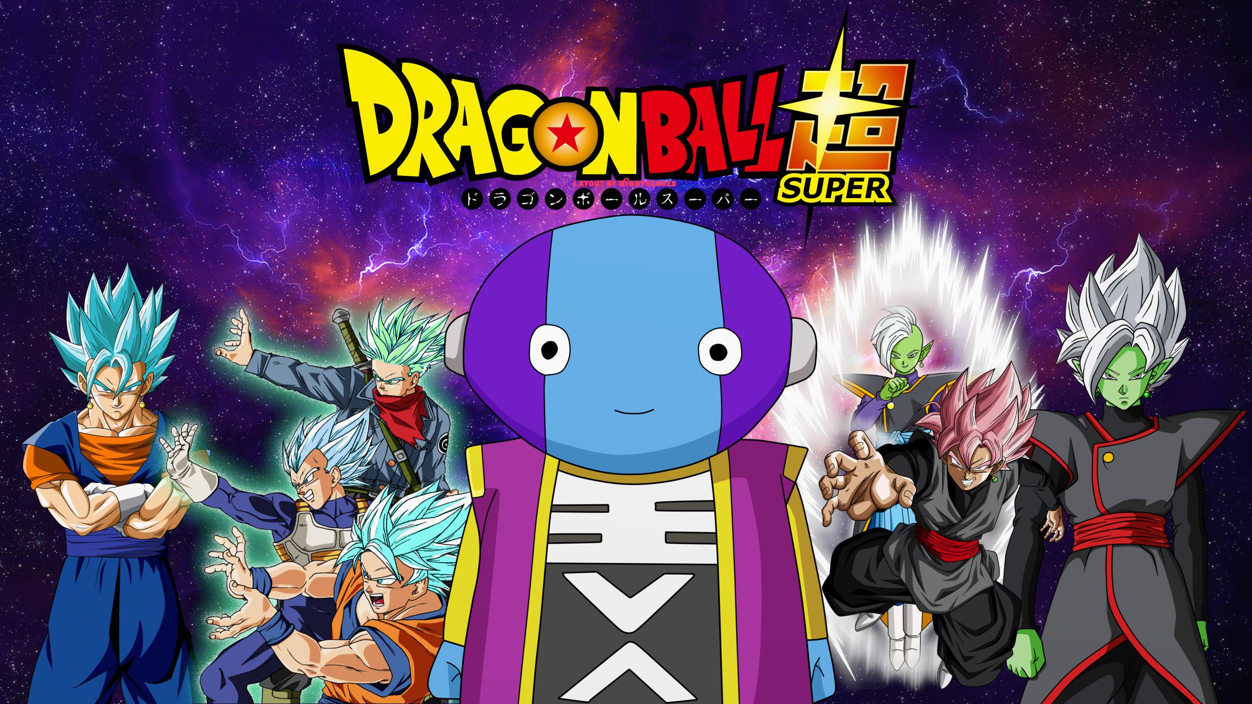 Wallpaper Dragon Ball z Goku, Goku, Vegeta, Dragon Ball, Zamasu