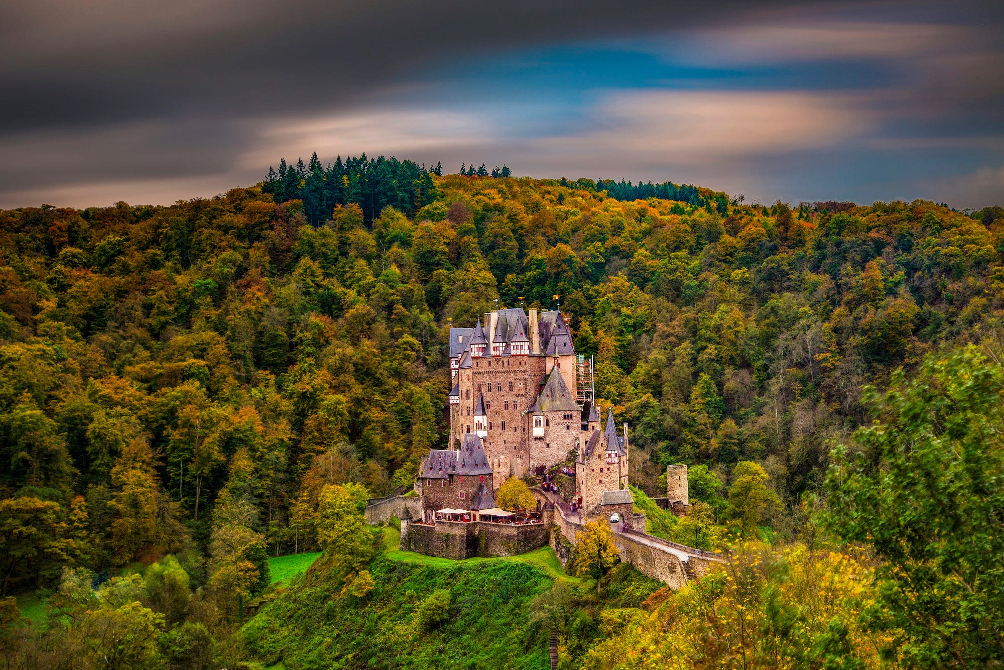 eltz castle, man made, architecture, castle, forest, castles images
