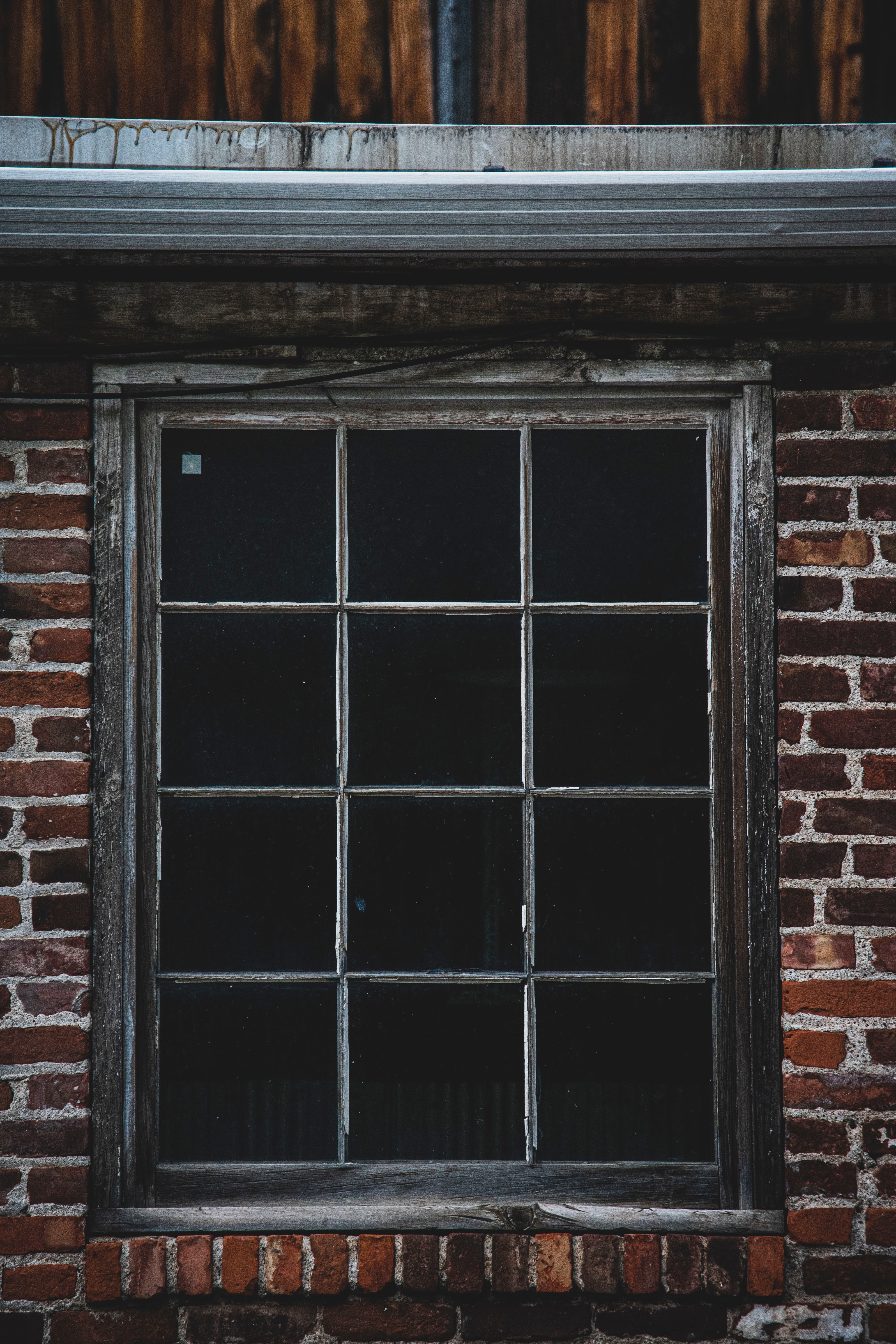 Download mobile wallpaper Window Frame, Miscellaneous, Building, Miscellanea, Window, Wall, Brick for free.