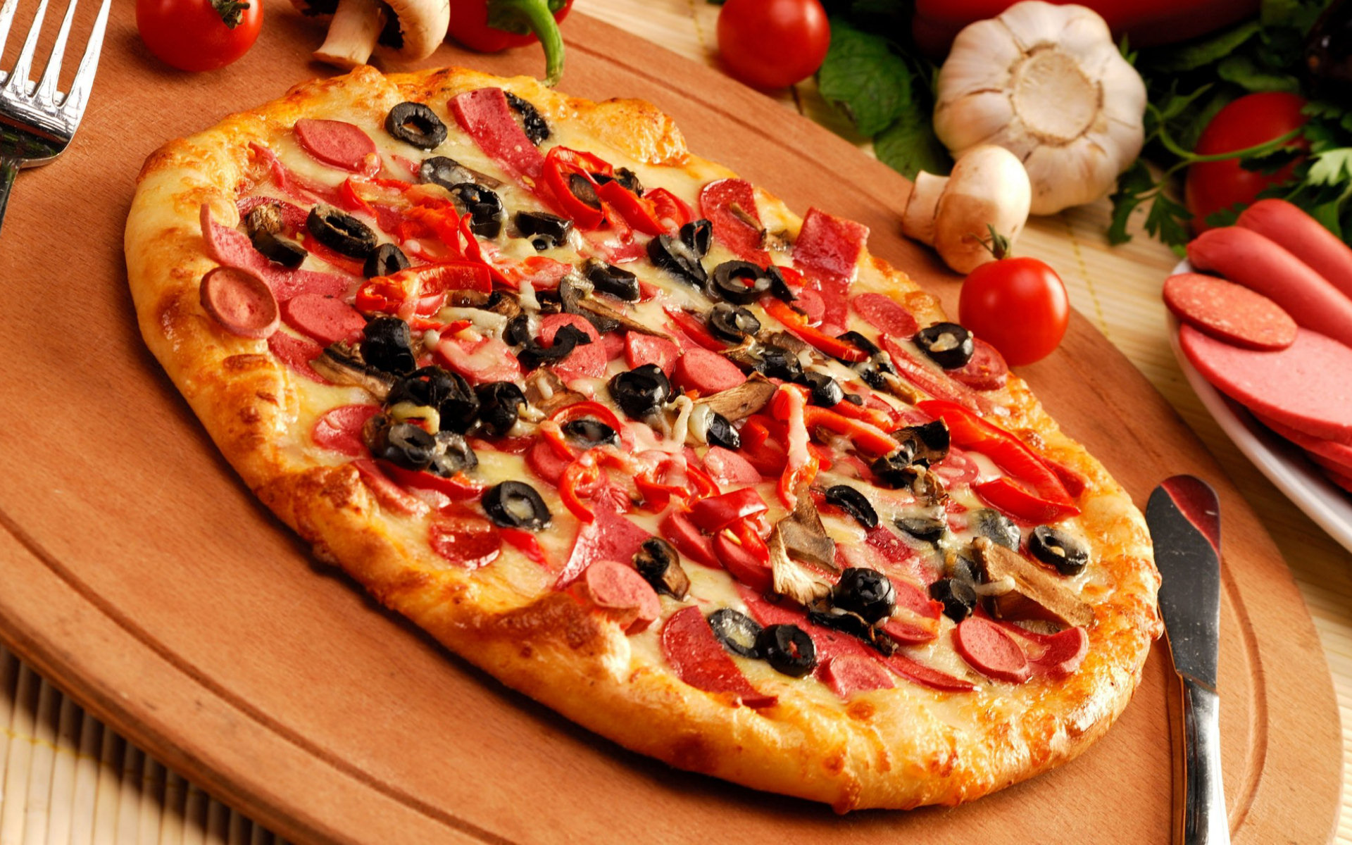 220722 завантажити шпалери піца, харчування - заставки і картинки безкоштовно