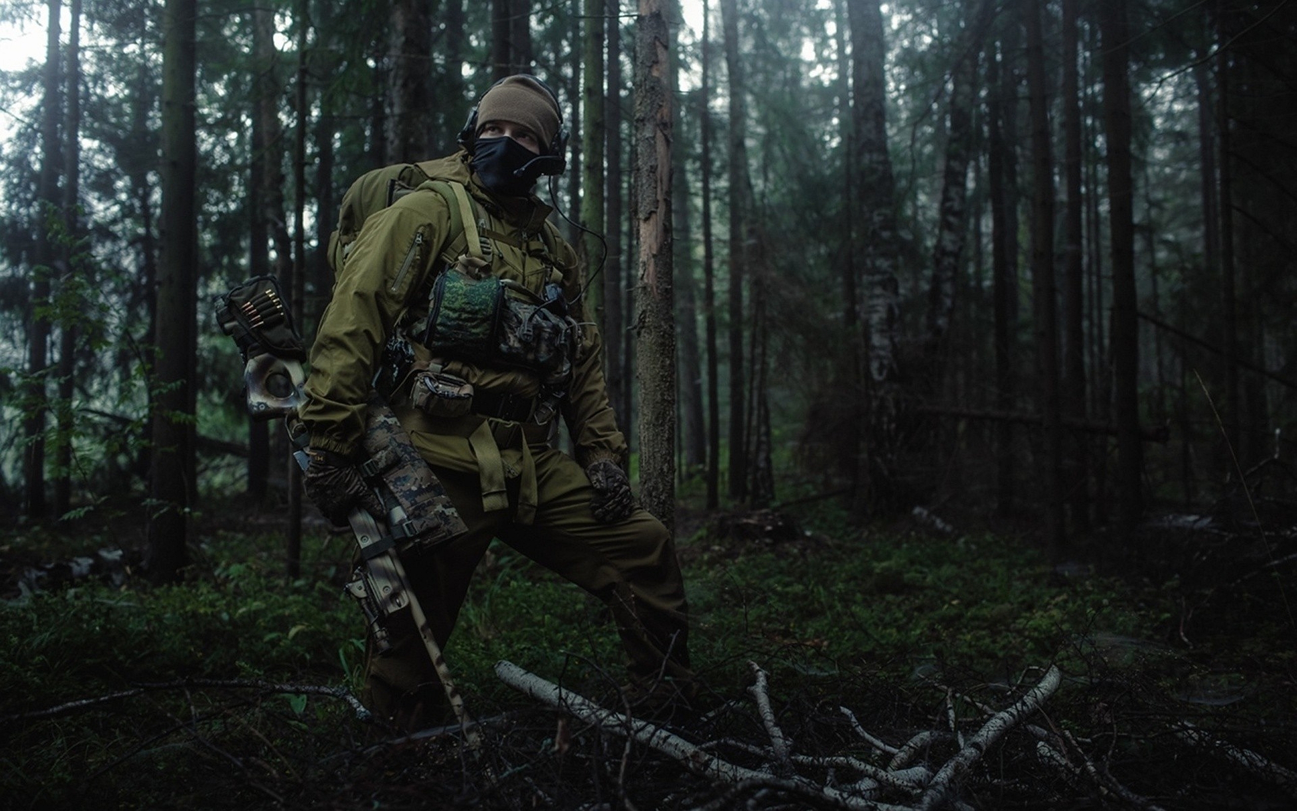 military, forest, soldier, russian special force, spetsnaz 32K