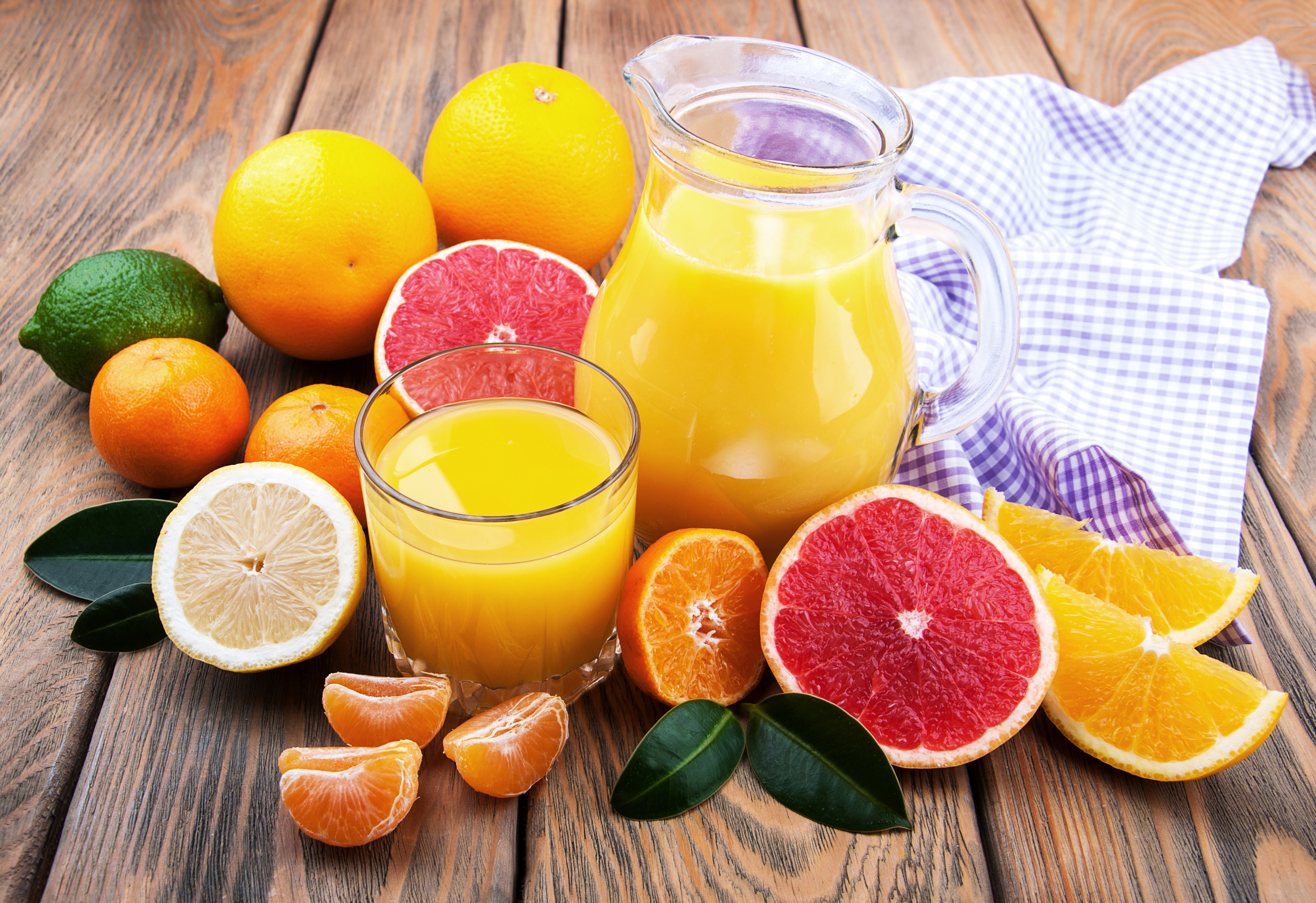 mandarin, food, juice, fruit, glass, orange (color), orange (fruit) 4K