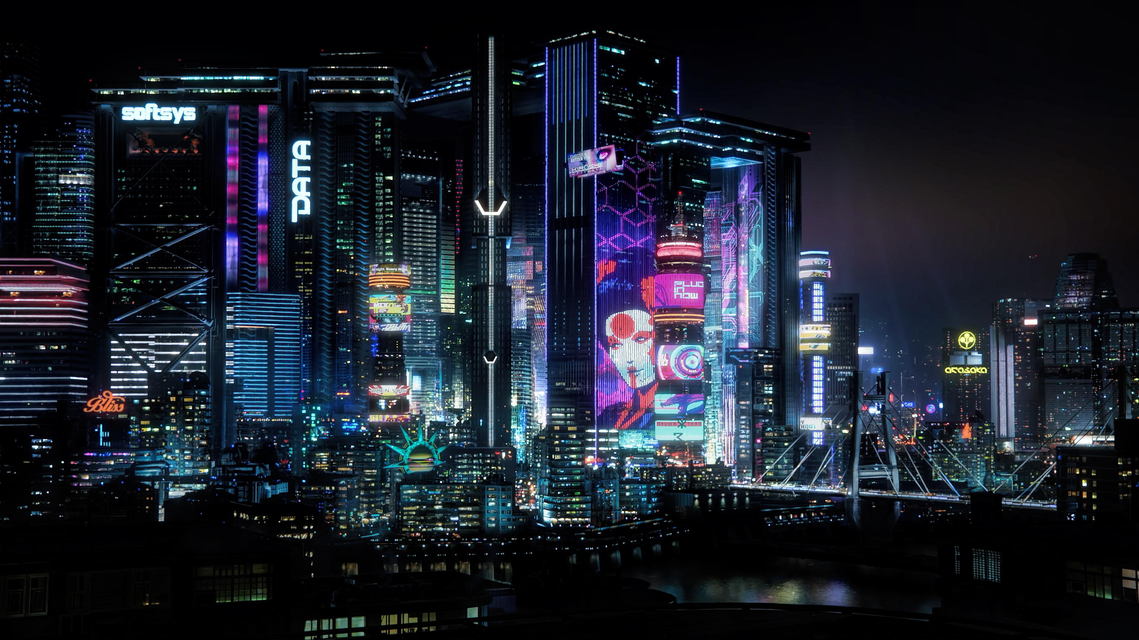 Die besten Cyberpunk 2077-Hintergründe für den Telefonbildschirm