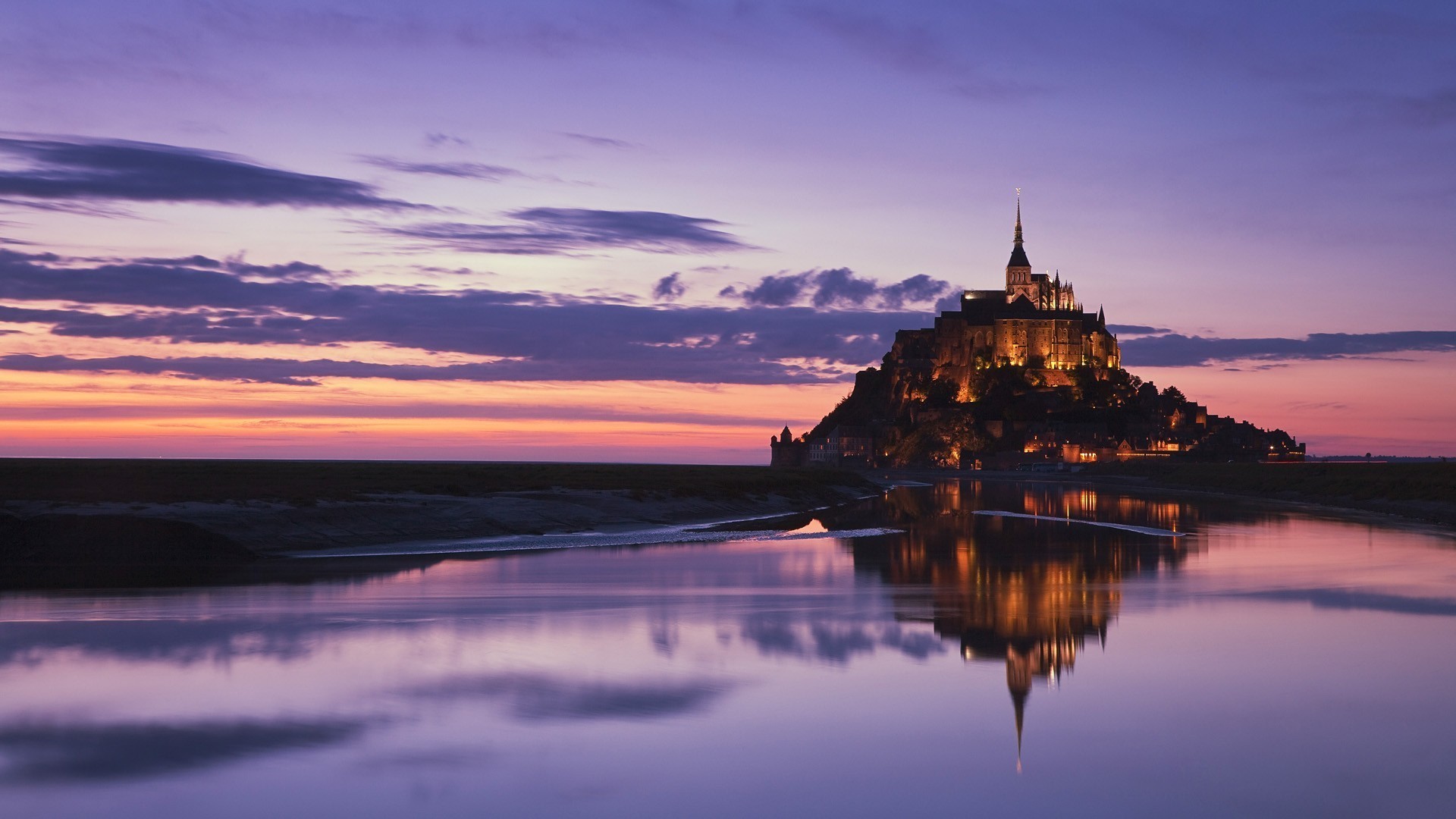 religious, mont saint michel, normandy wallpapers for tablet