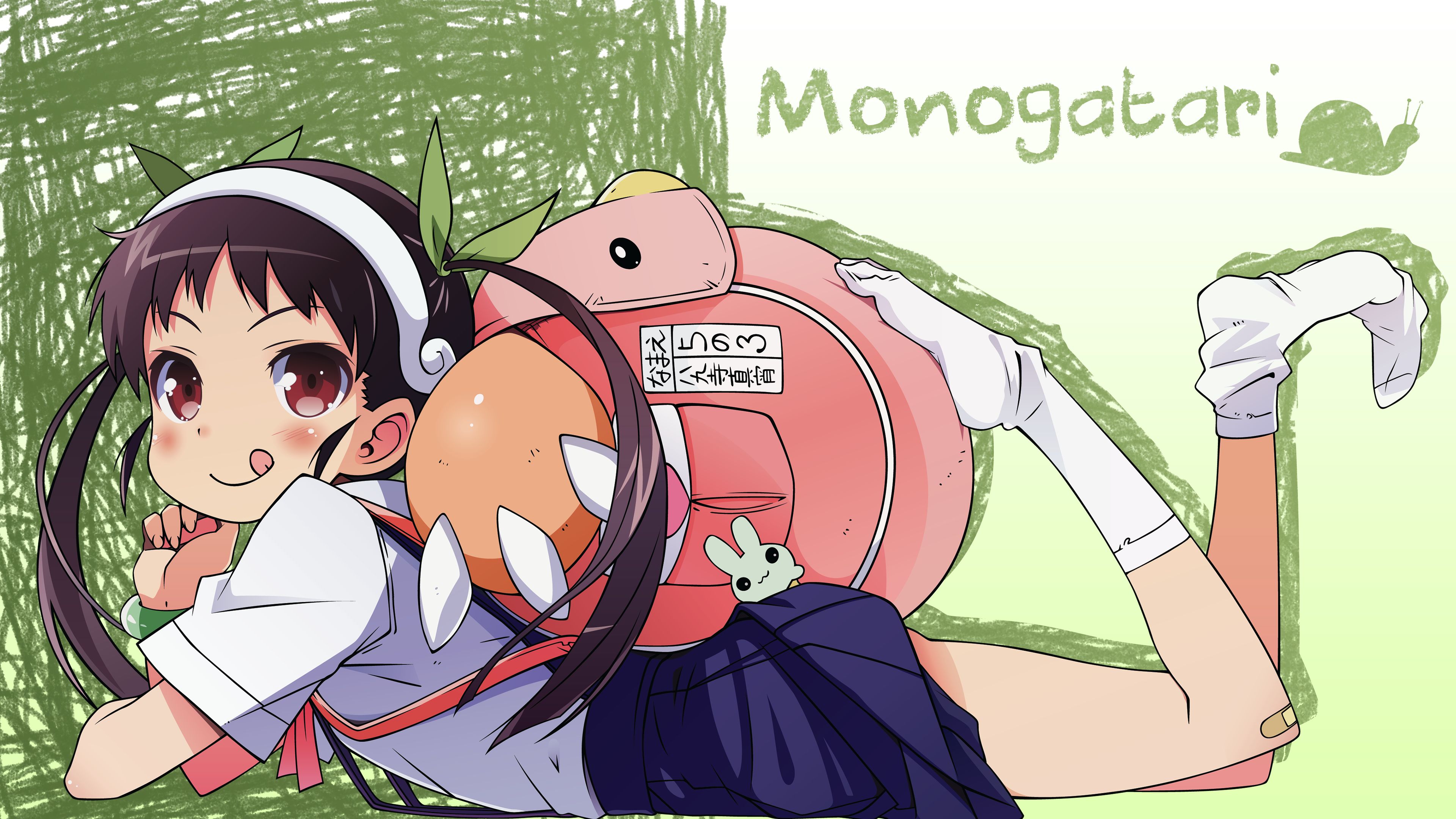 anime, monogatari (series), cute, mayoi hachikuji mobile wallpaper