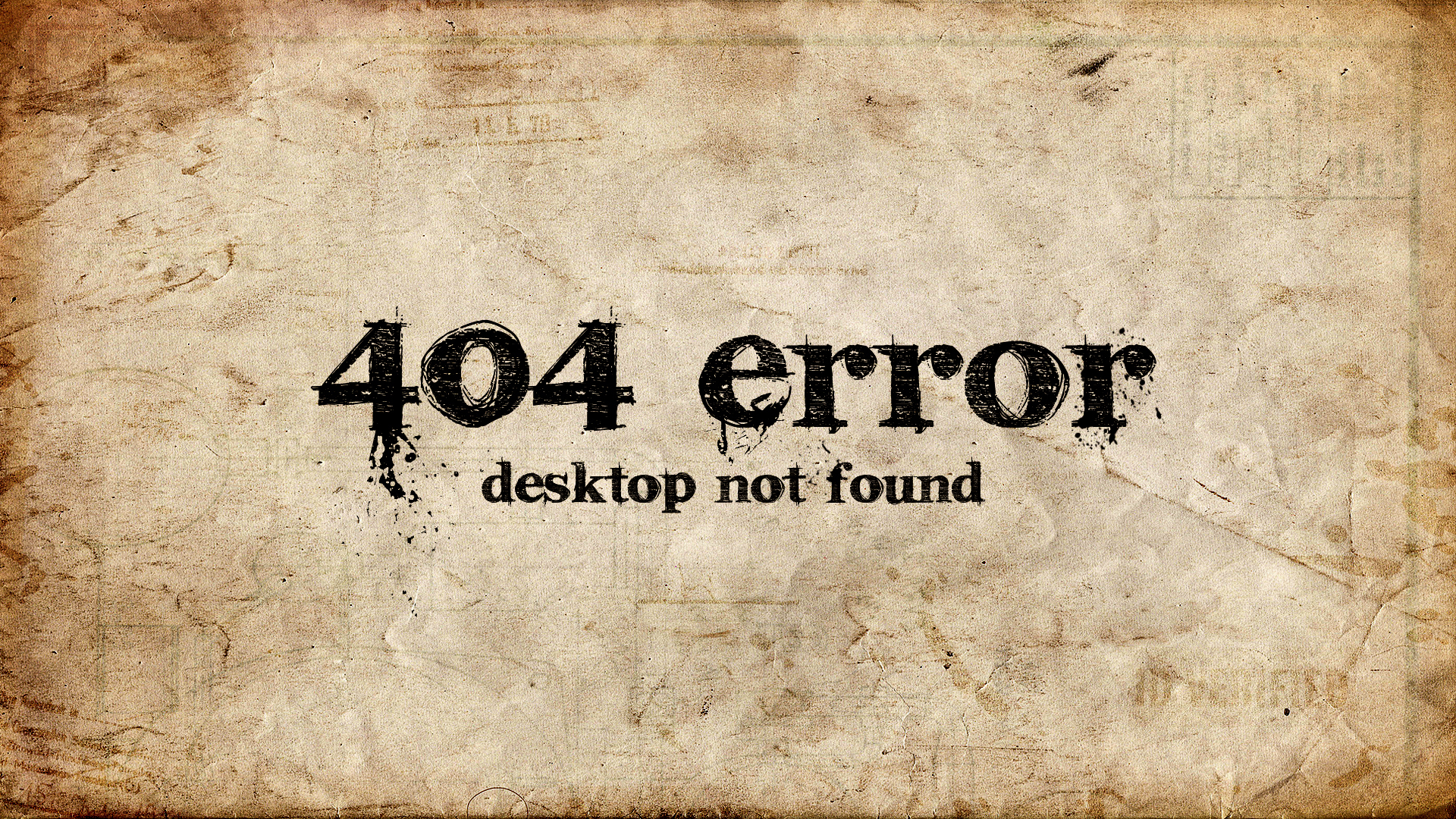 Популярні заставки і фони 404 на комп'ютер
