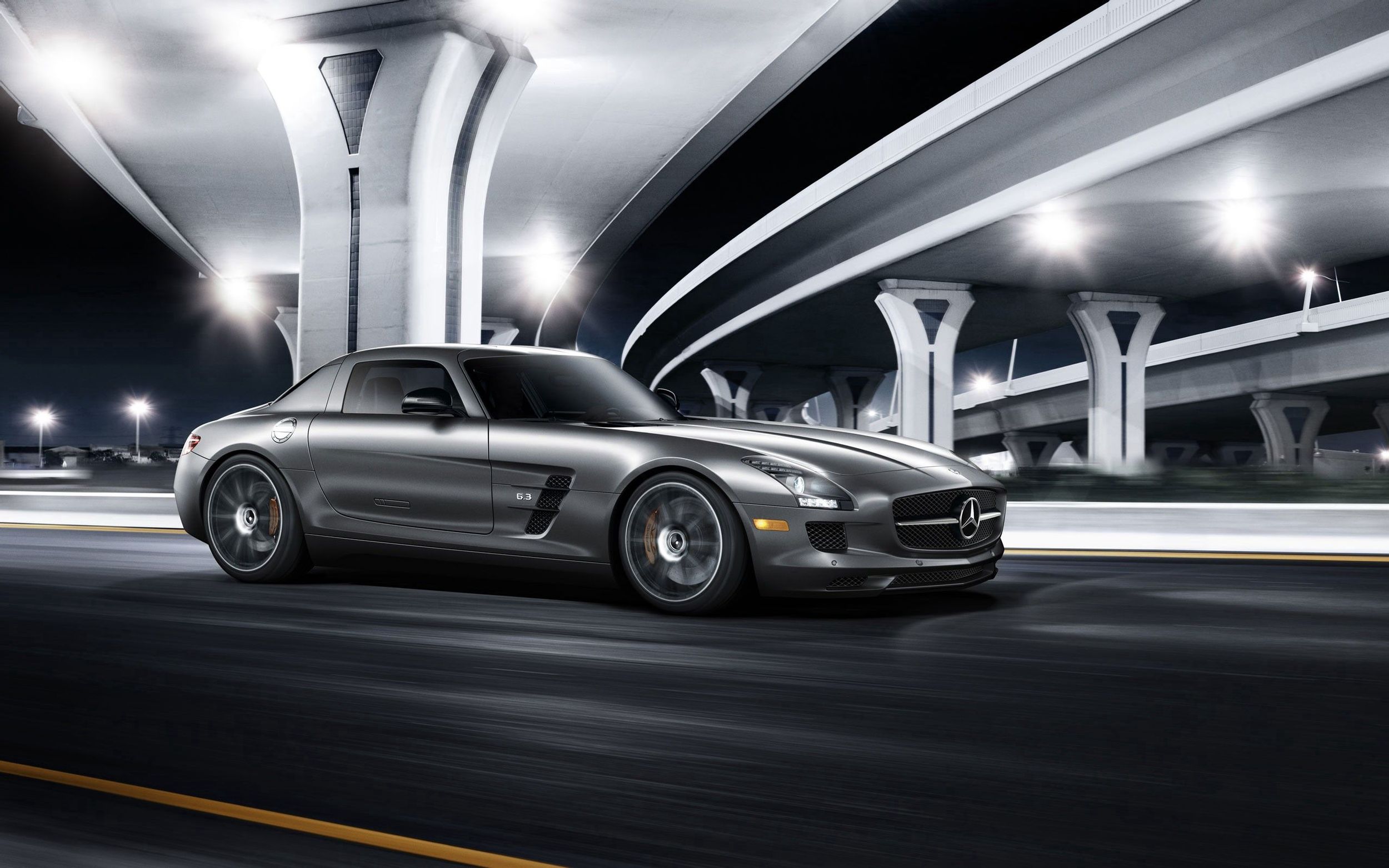 Mercedes SLS AMG Wallpaper 4k