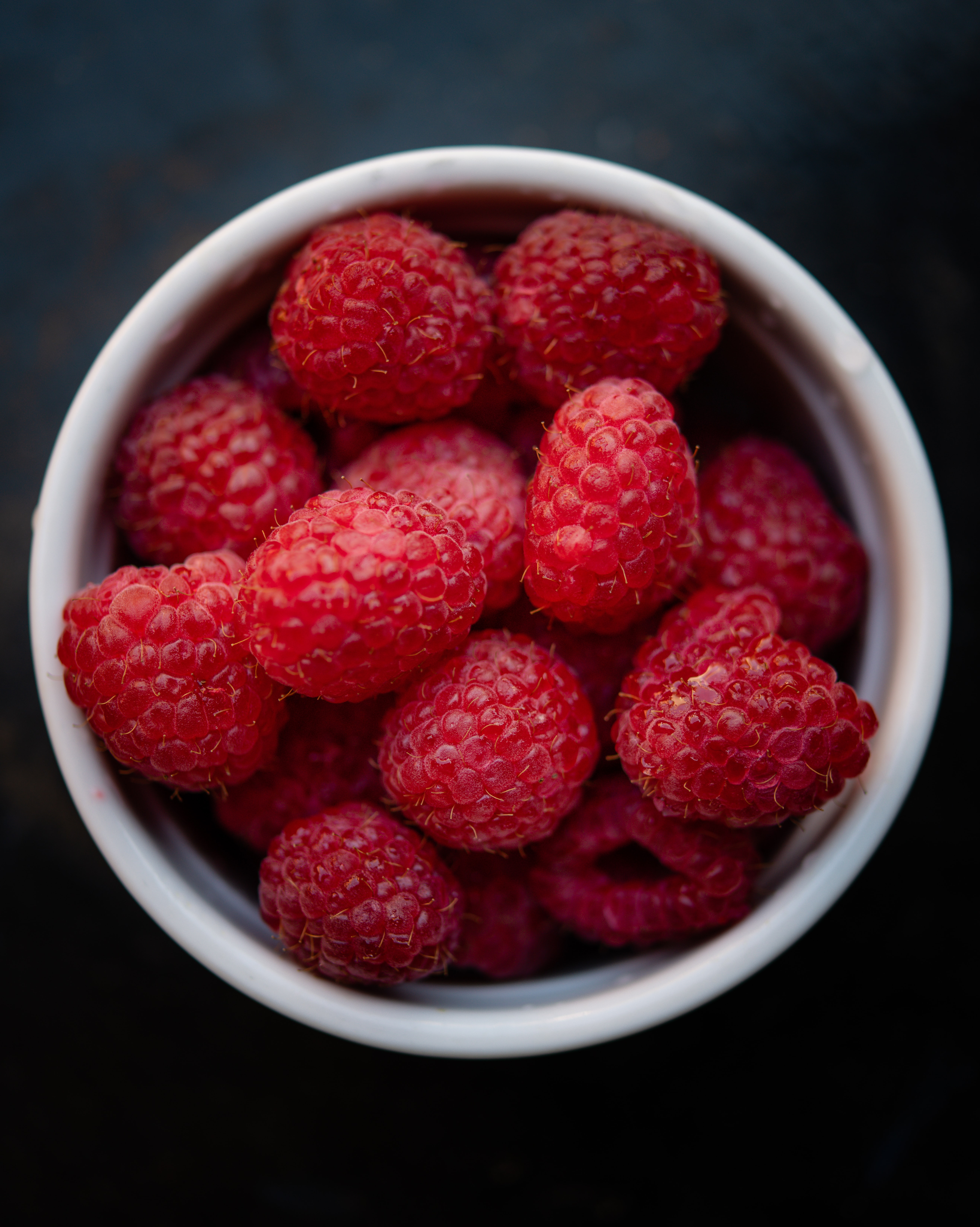 Download mobile wallpaper Berry, Raspberry, Cup, Food, Fruits for free.