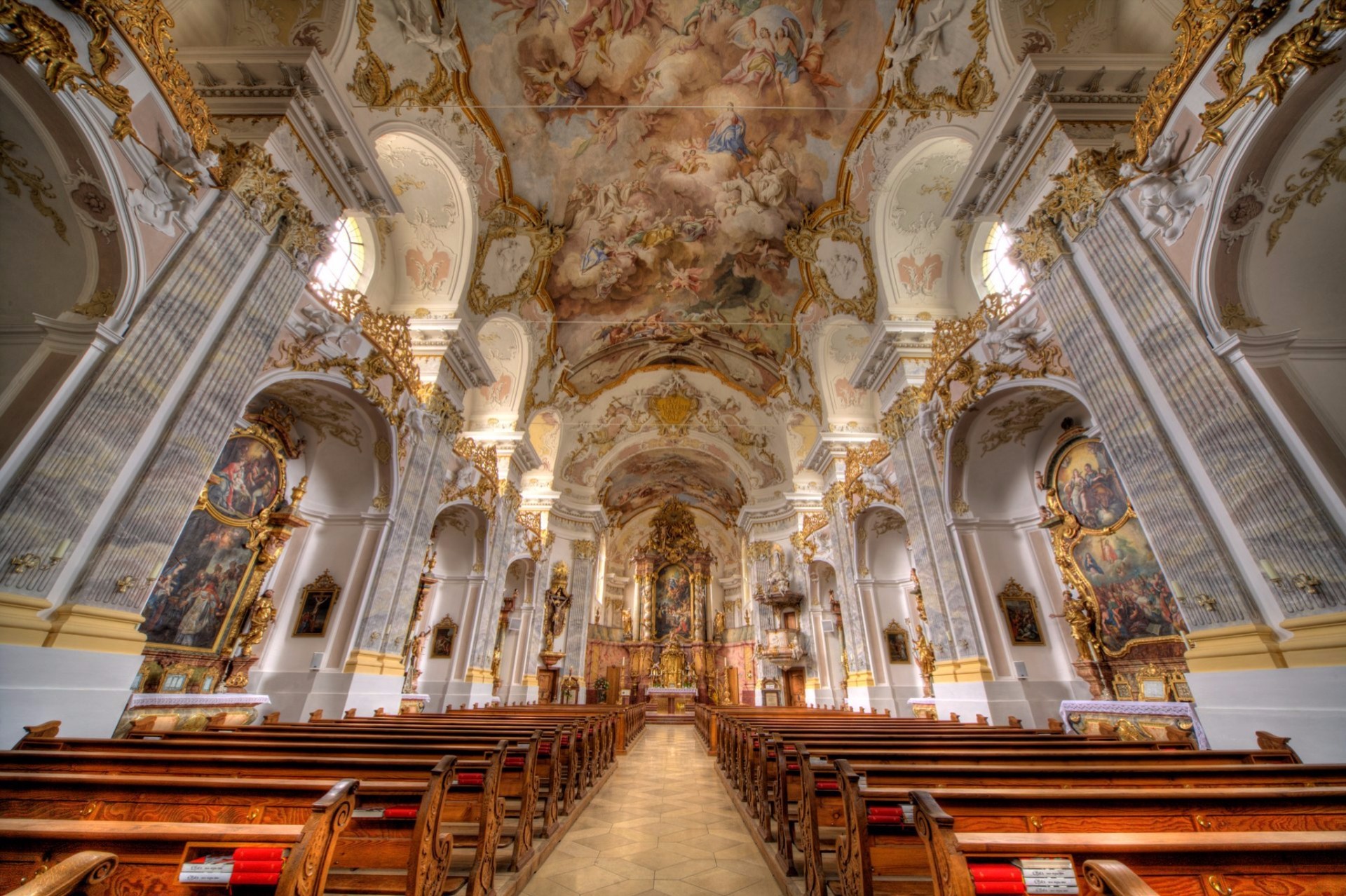 altar, cathedral, religious, arch, church, cathedrals