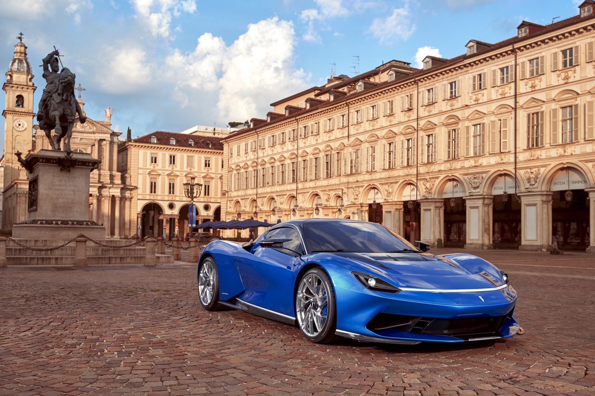 vehicles, pininfarina battista, blue canyon, car, pininfarina, supercar HD wallpaper