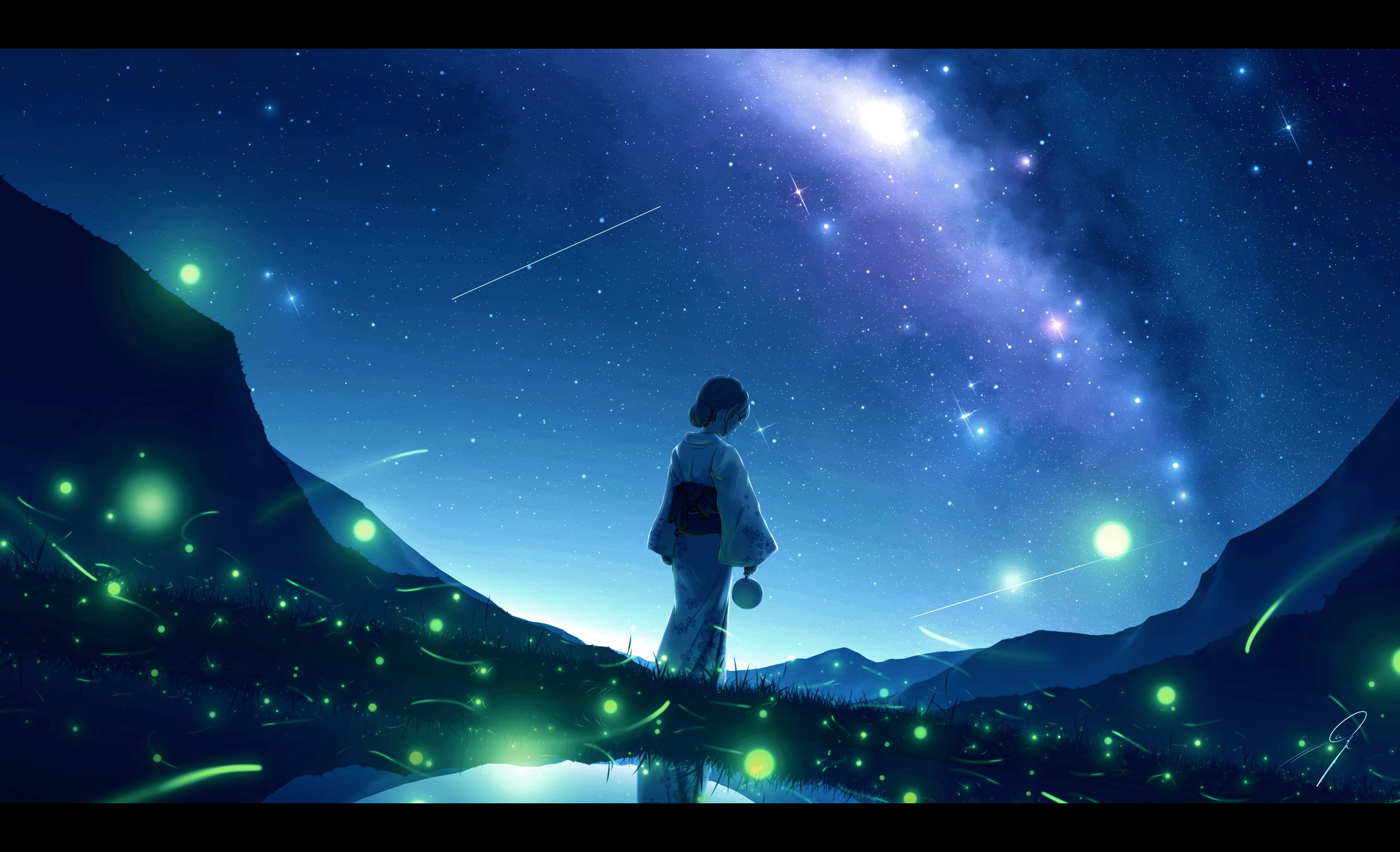 starry sky anime