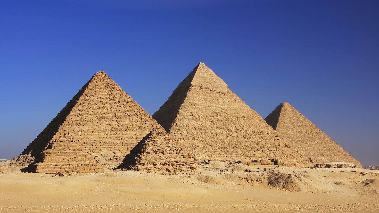 Три пирамиды Хефрена