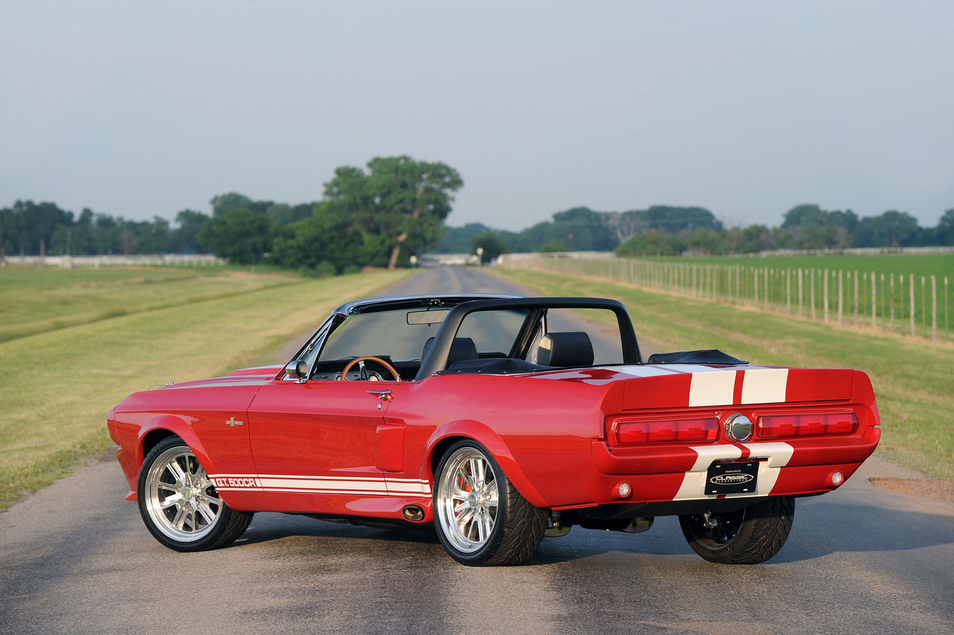 vehicles, shelby gt500 classic recreation, classic car, convertible, muscle car, ford download HD wallpaper