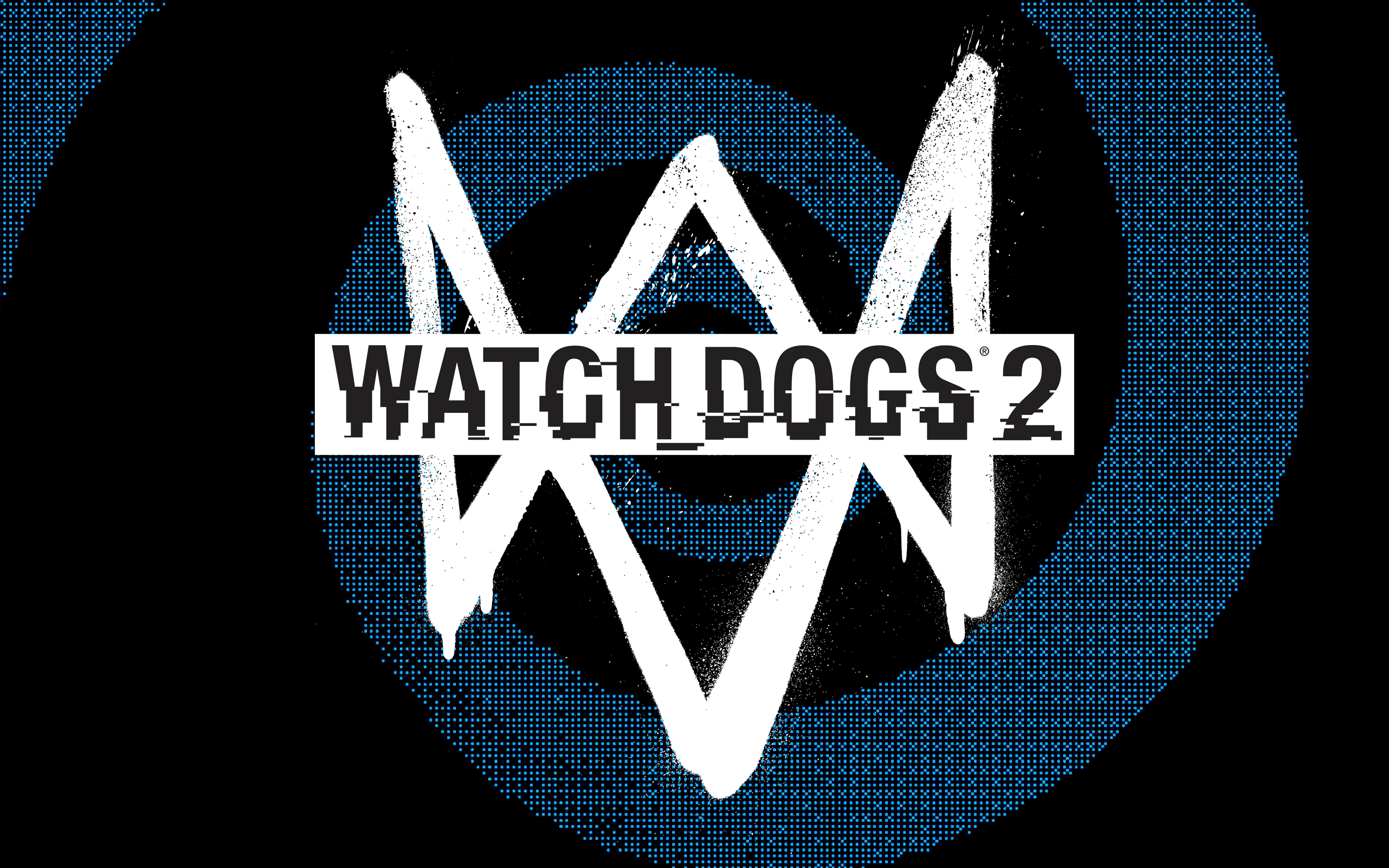 watch dogs, video game, watch dogs 2, logo phone background