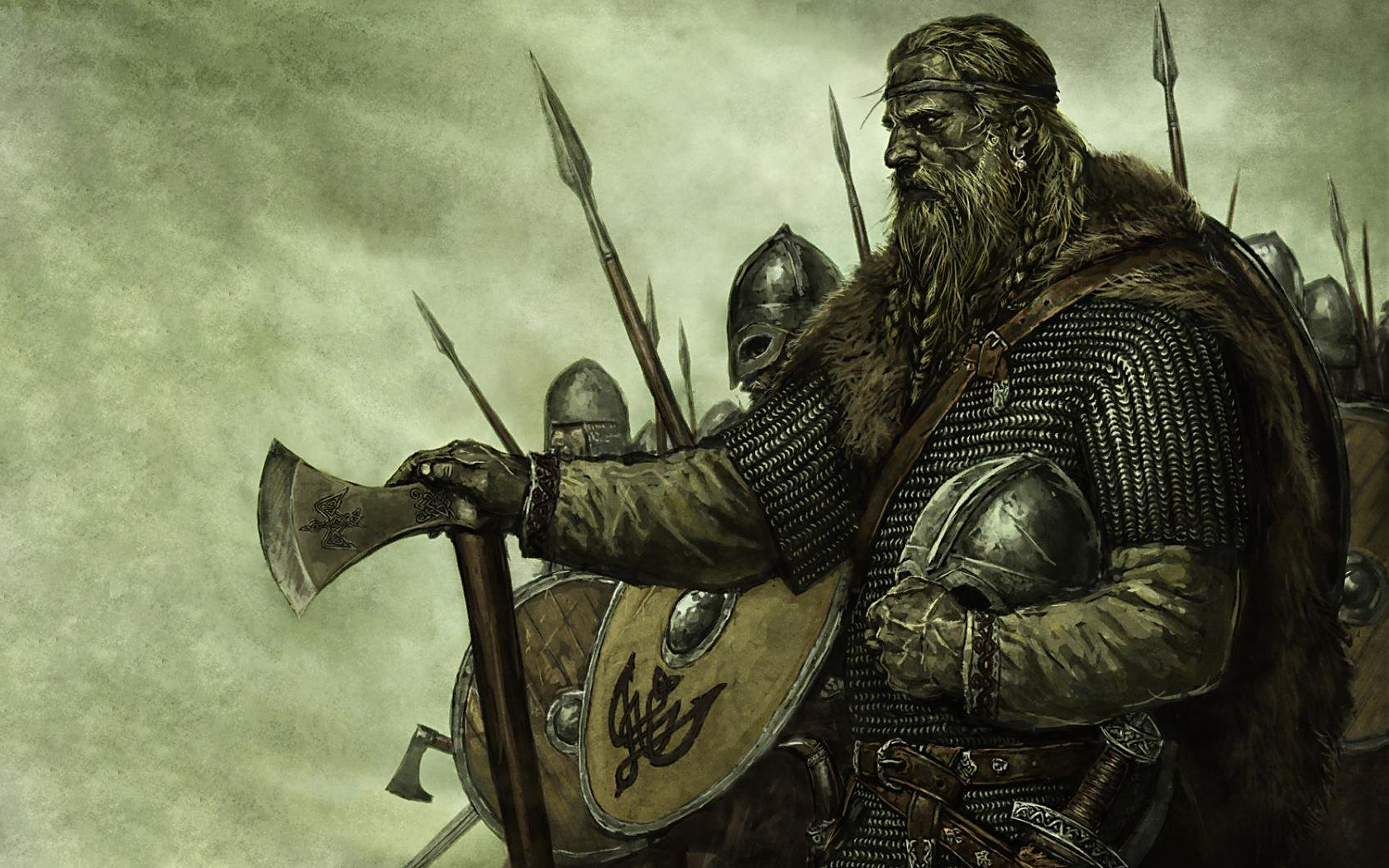 Арт рисунки викингов
