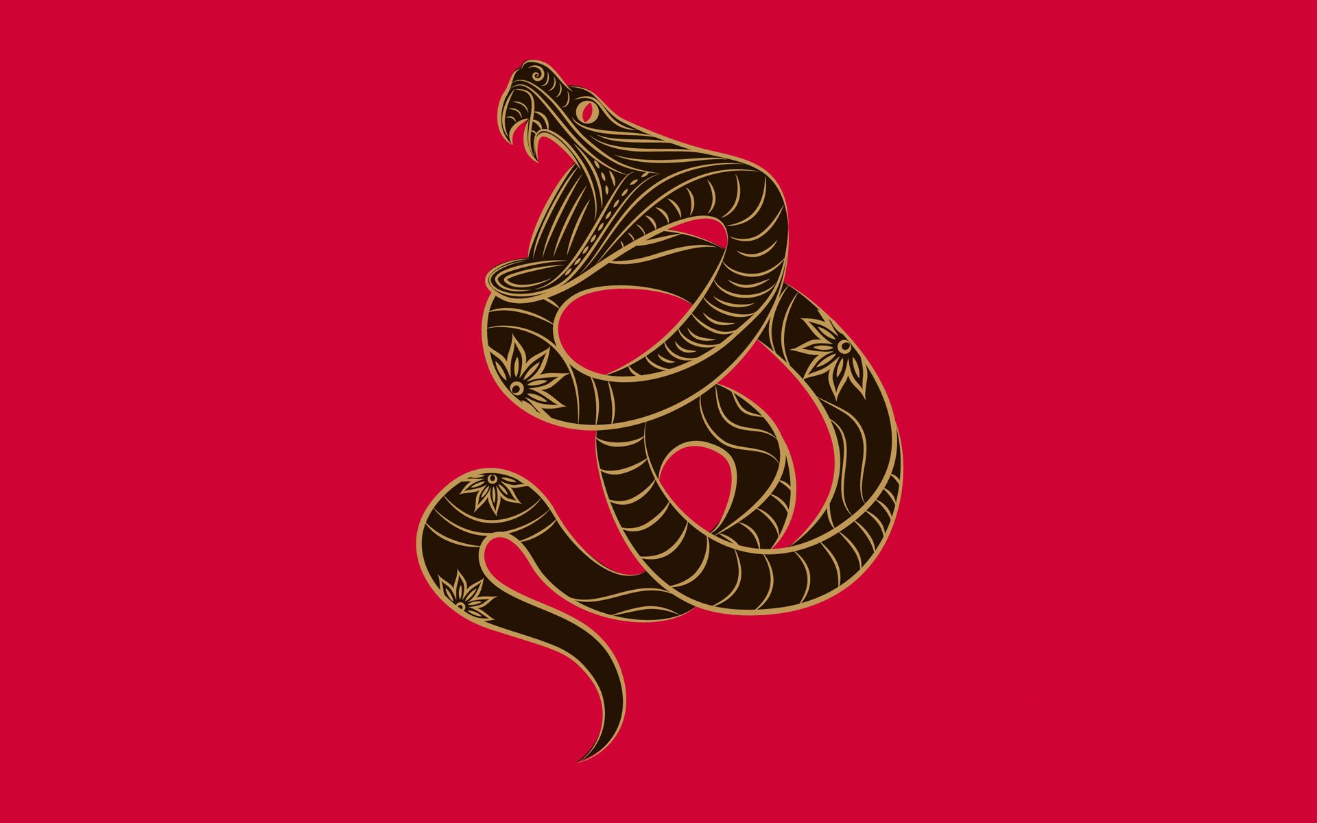 Download mobile wallpaper Zodiac Sign, Sign Of The Zodiac, Art, Snake, Minimalism, Vector for free.