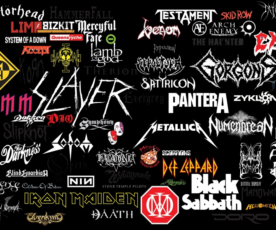 Download mobile wallpaper Music, Collage, Band, Heavy Metal for free.