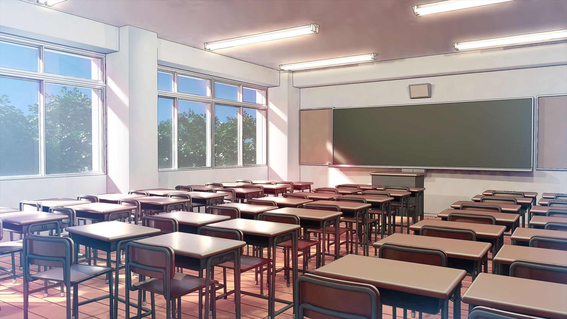 Portrait Anime Classroom Classrooms Background, 3d Education Concept  Poster, Hd Photography Photo Background Image And Wallpaper for Free  Download
