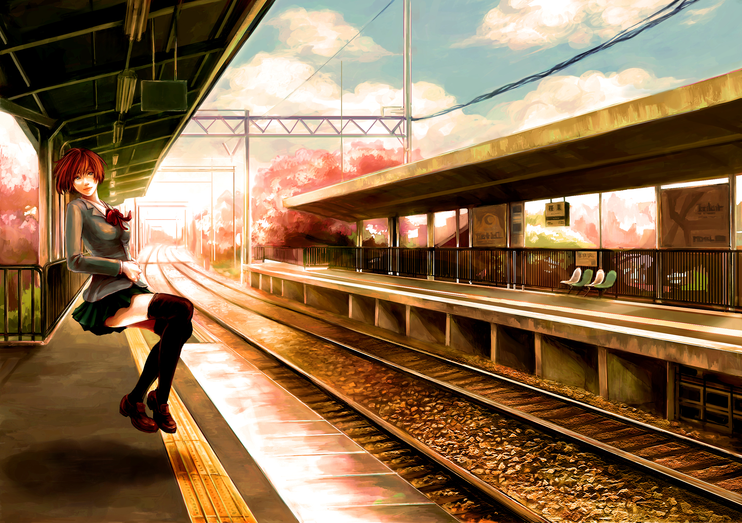 Железные дороги аниме