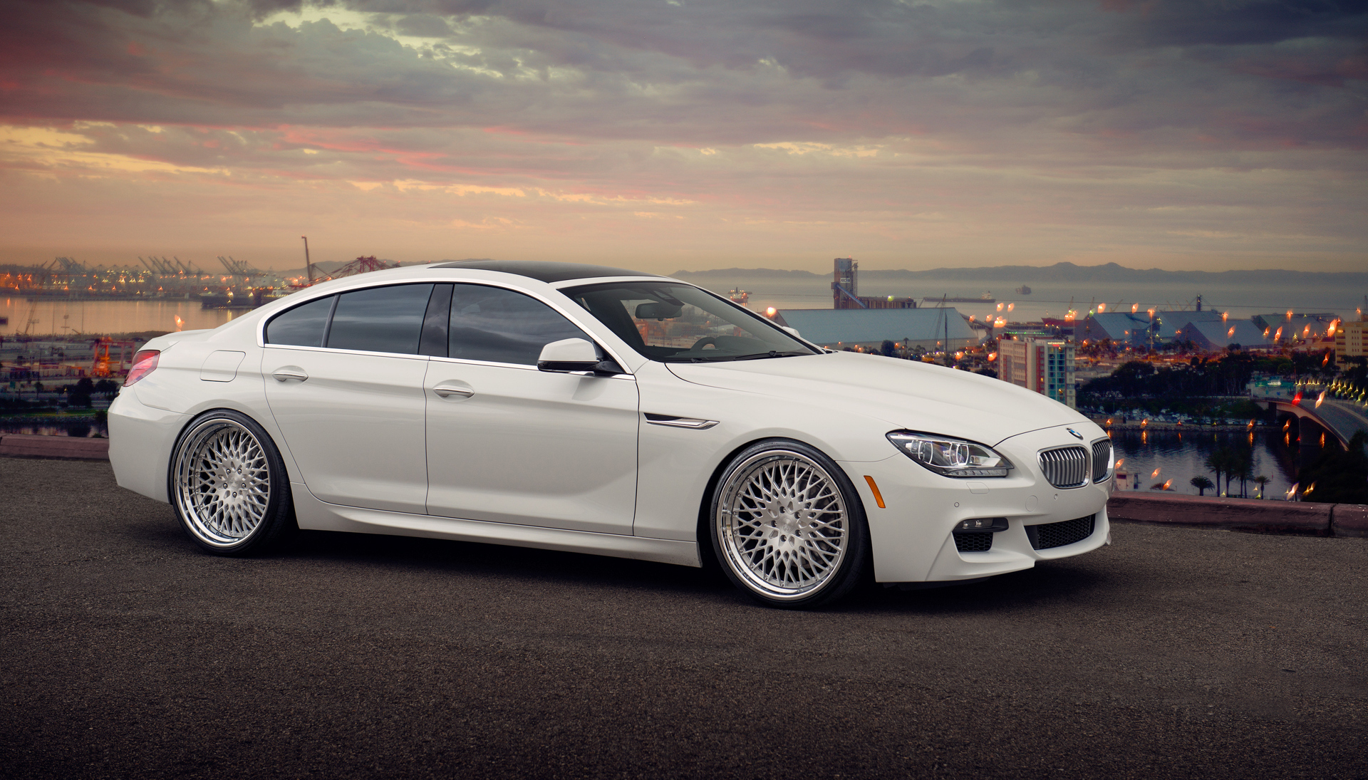 bmw, cars, white, side view, gran coupe, 650i
