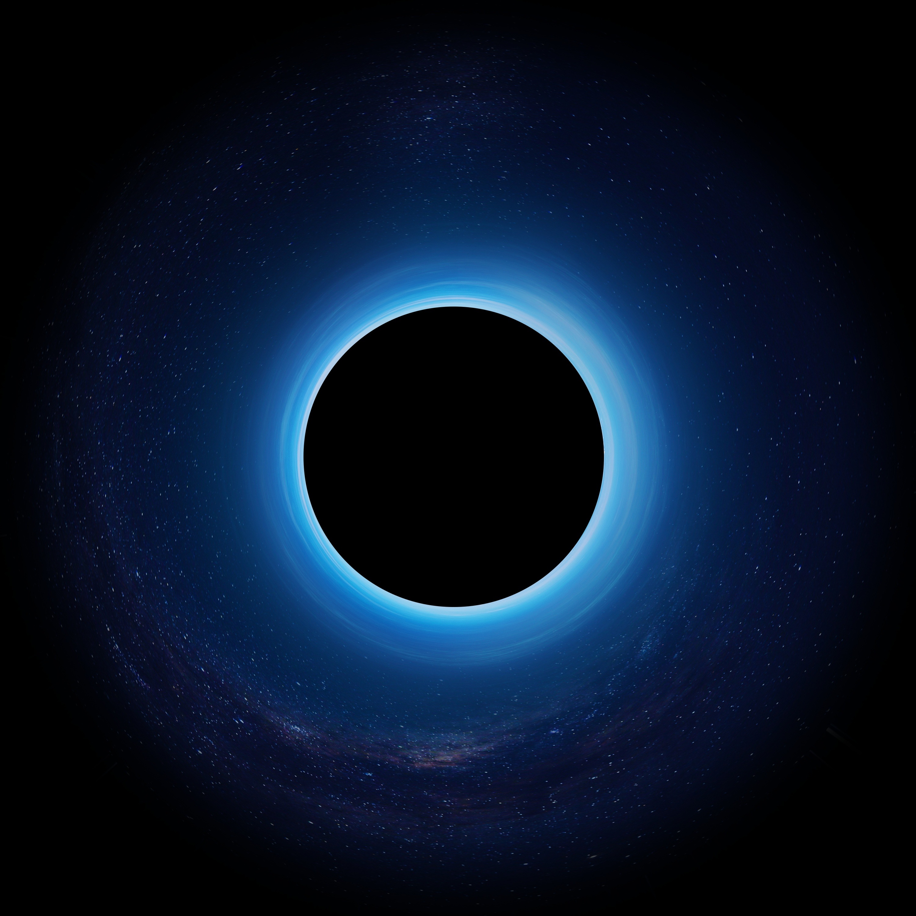 8k Black Hole Images