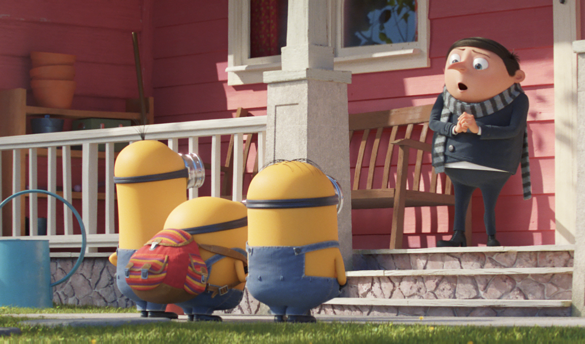 gru (despicable me), movie, minions: the rise of gru, bob (minions), kevin (minions), stuart (minions) Full HD
