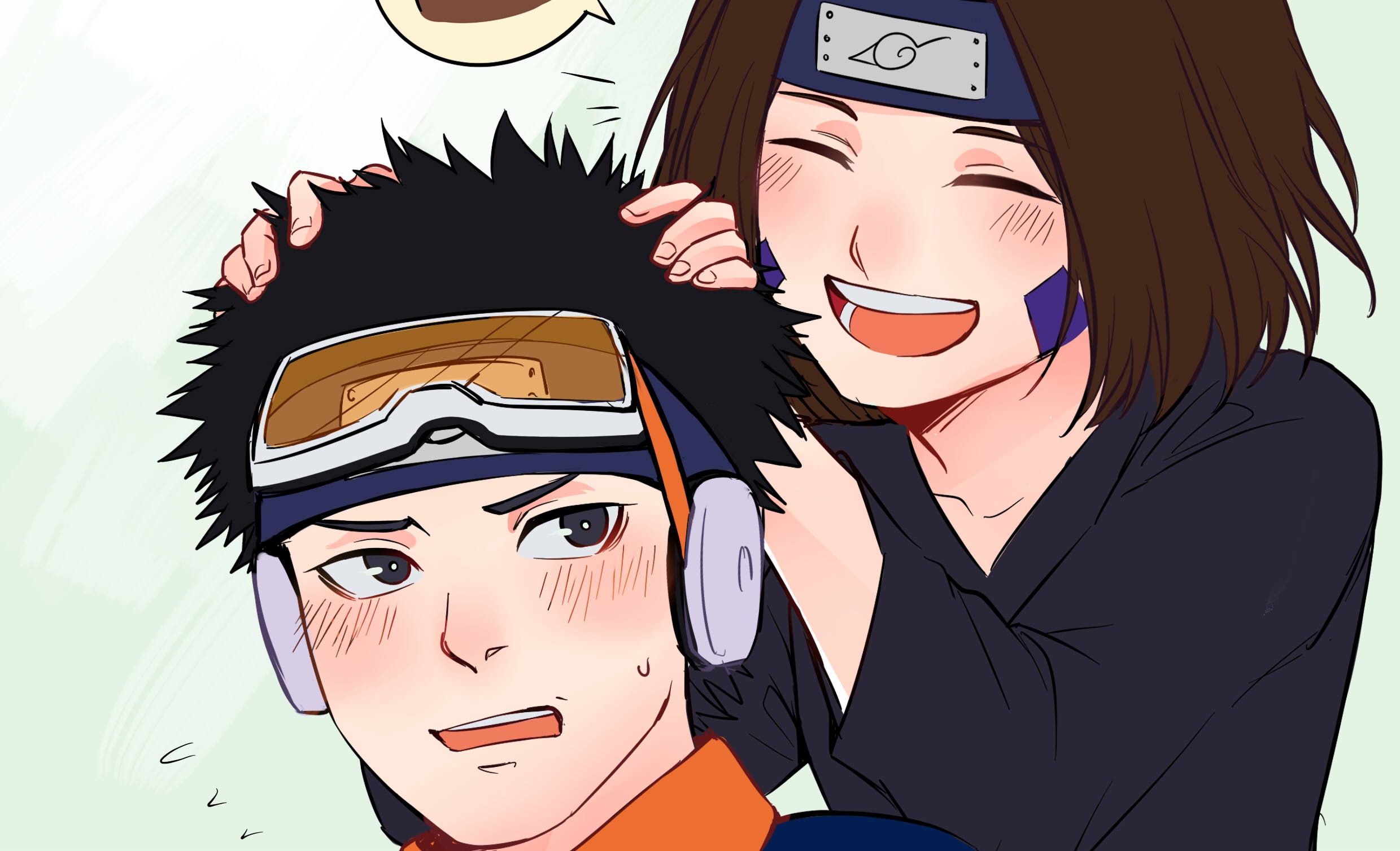 Wallpaper girl, Naruto, Naruto, Rin for mobile and desktop, section сёнэн,  resolution 2519x1500 - download