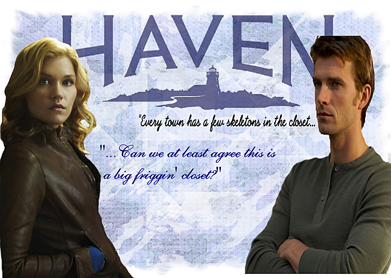 H haven. Тайны Хейвена. Haven Wallpaper. Haven обои. Will haven.