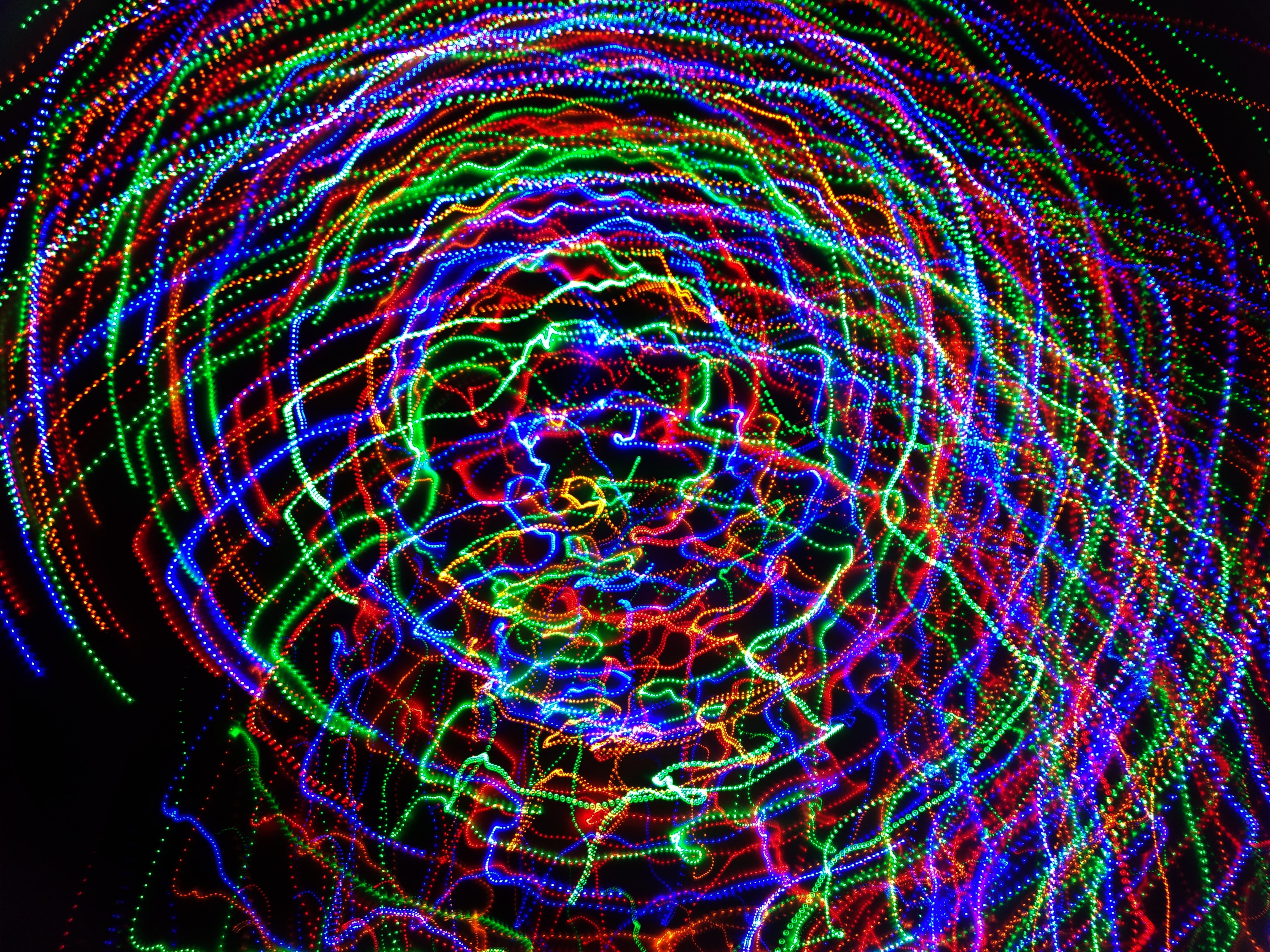 Free download wallpaper Multicolored, Long Exposure, Movement Of Light, Abstract, Motley, Light Movement on your PC desktop