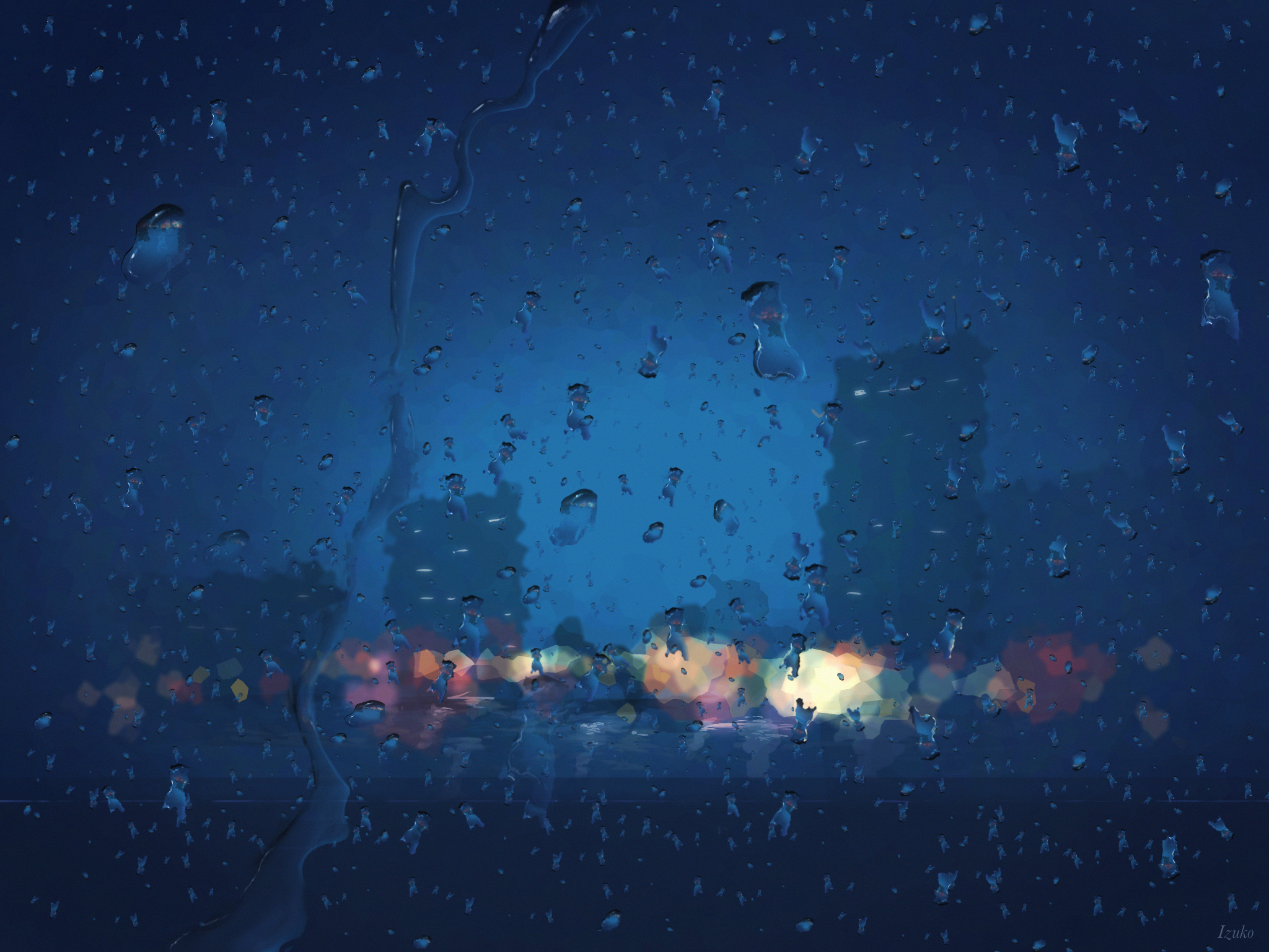Anime Rain Background Images HD Pictures and Wallpaper For Free Download   Pngtree